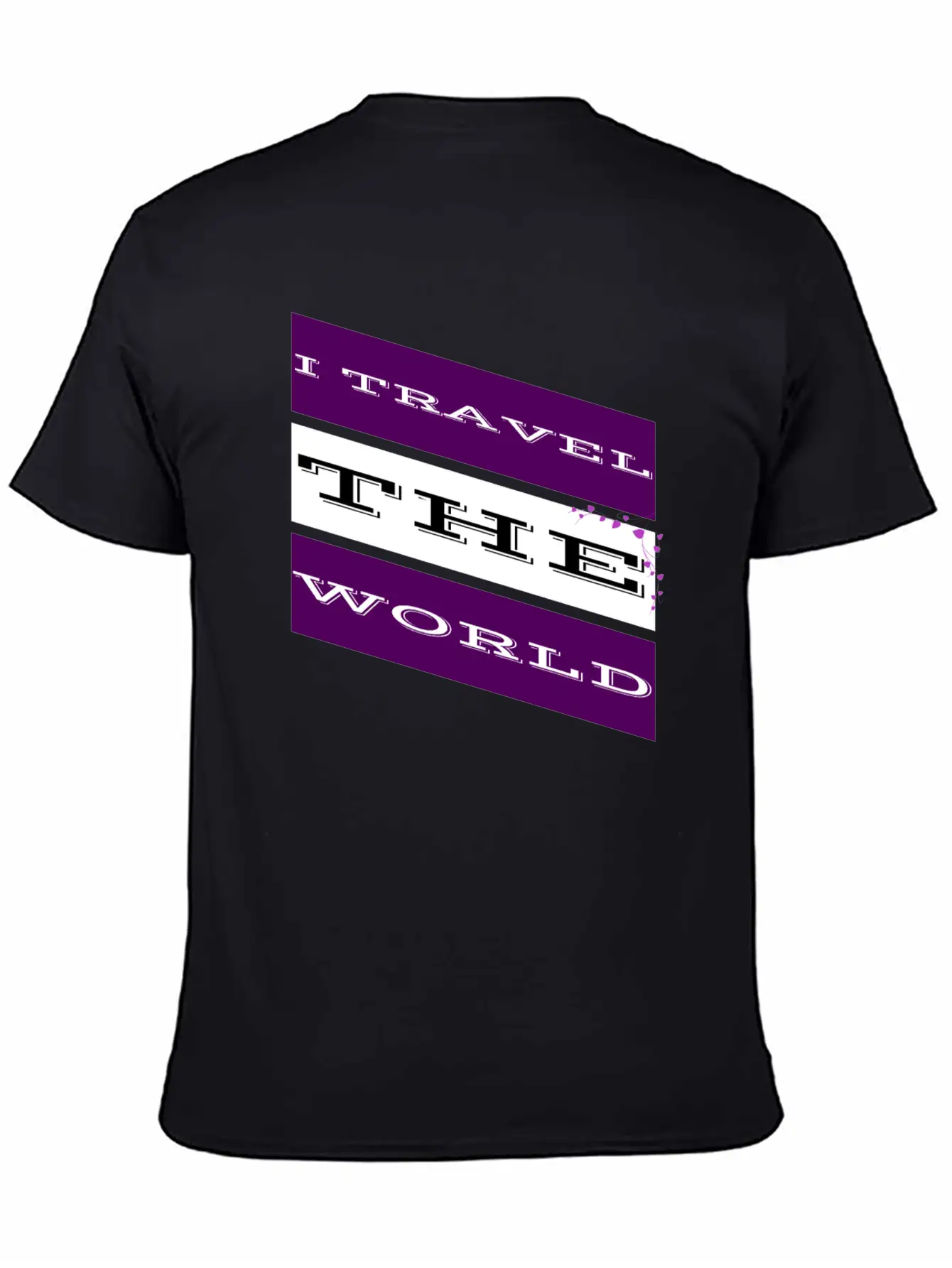 Travel - I Travel The World Unisex Casual T-Shirt – Clean Design For Daily Comfort