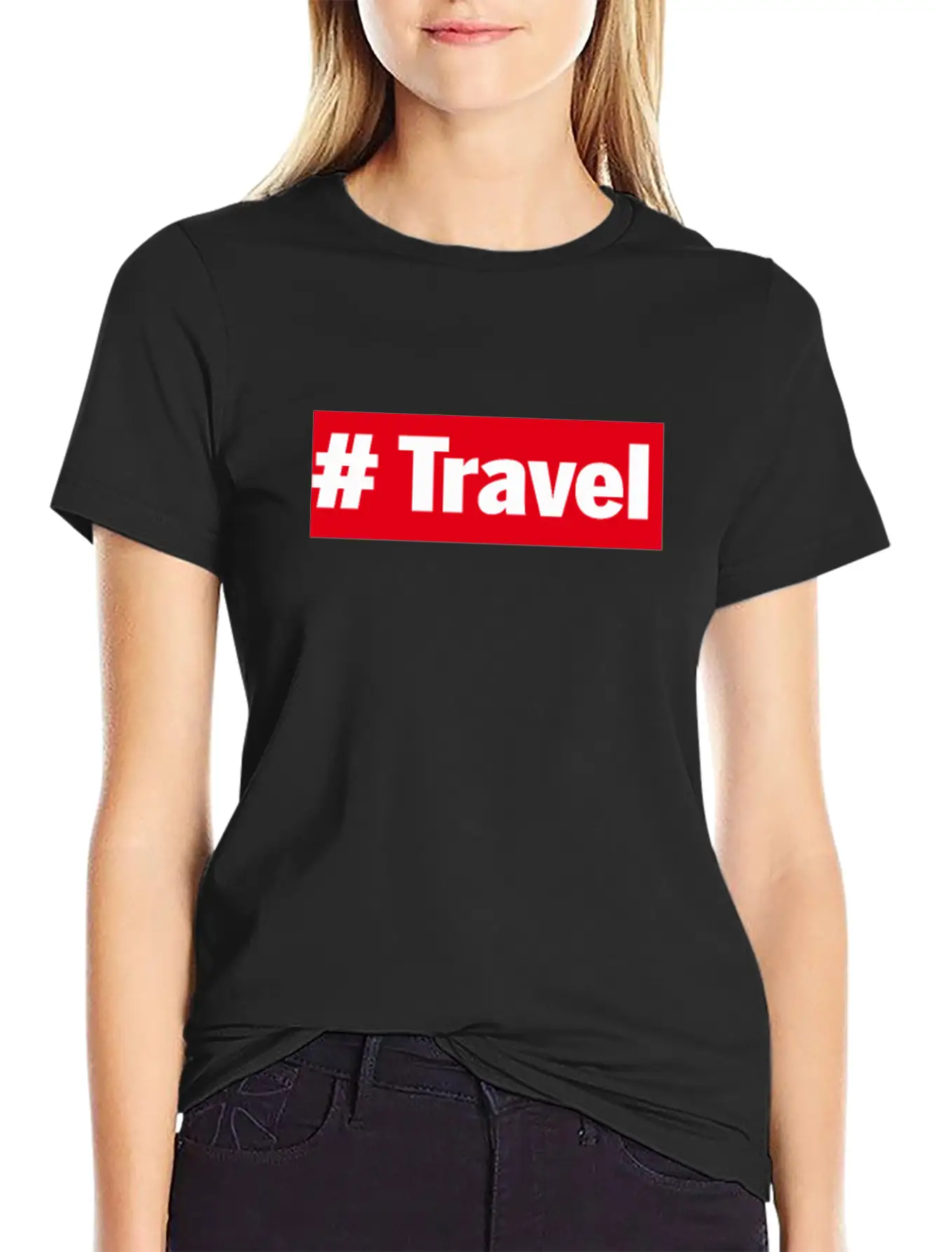 Travel Modern Fit Casual T-Shirt ��� Clean And Versatile Design