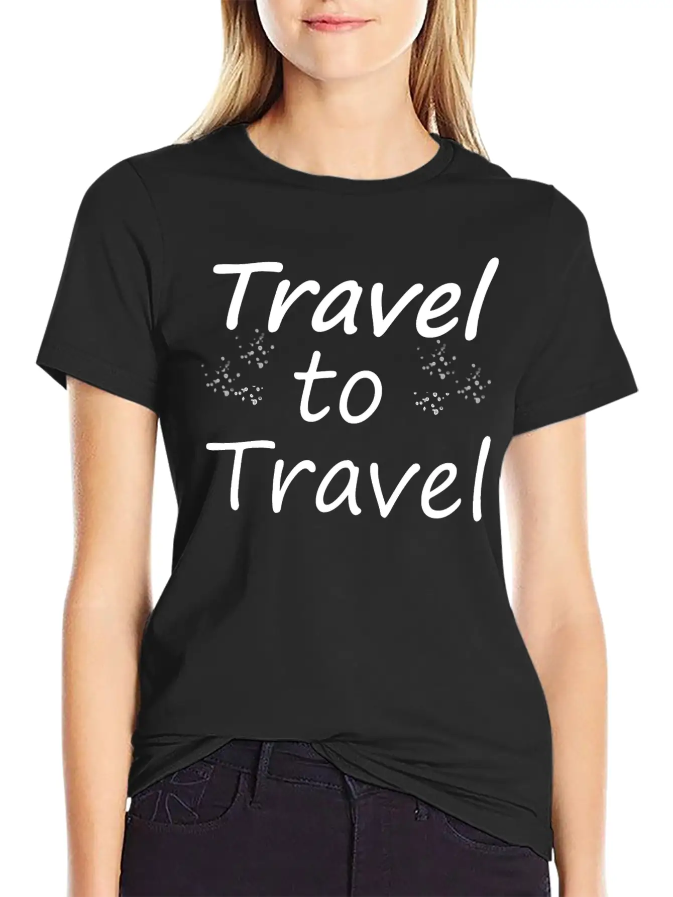 Travel To Travel Classic Fit Graphic Tee For Daily Comfort – Unisex Cotton Shirt