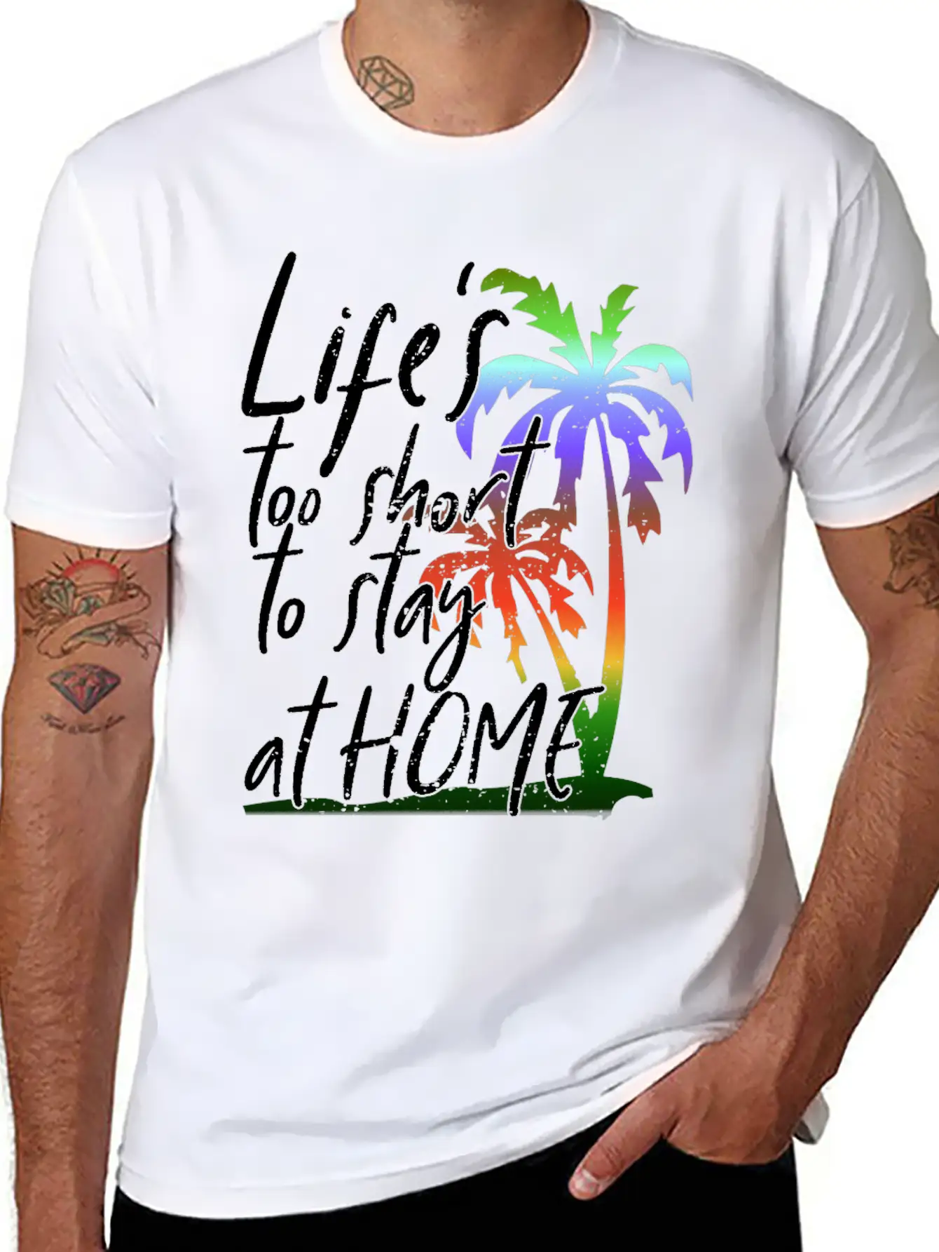 TRAVEL - TRAVEL THE GLOBE - WORLD TRAVELER GIFT Basic Graphic T-Shirt – Daily Comfort In Soft Cotton