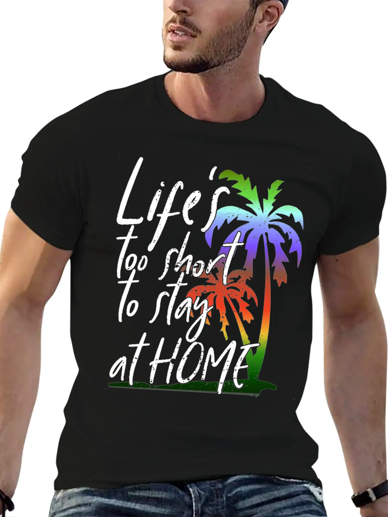 TRAVEL - TRAVEL THE GLOBE - WORLD TRAVELER GIFT Basic Graphic T-Shirt – Daily Comfort In Soft Cotton