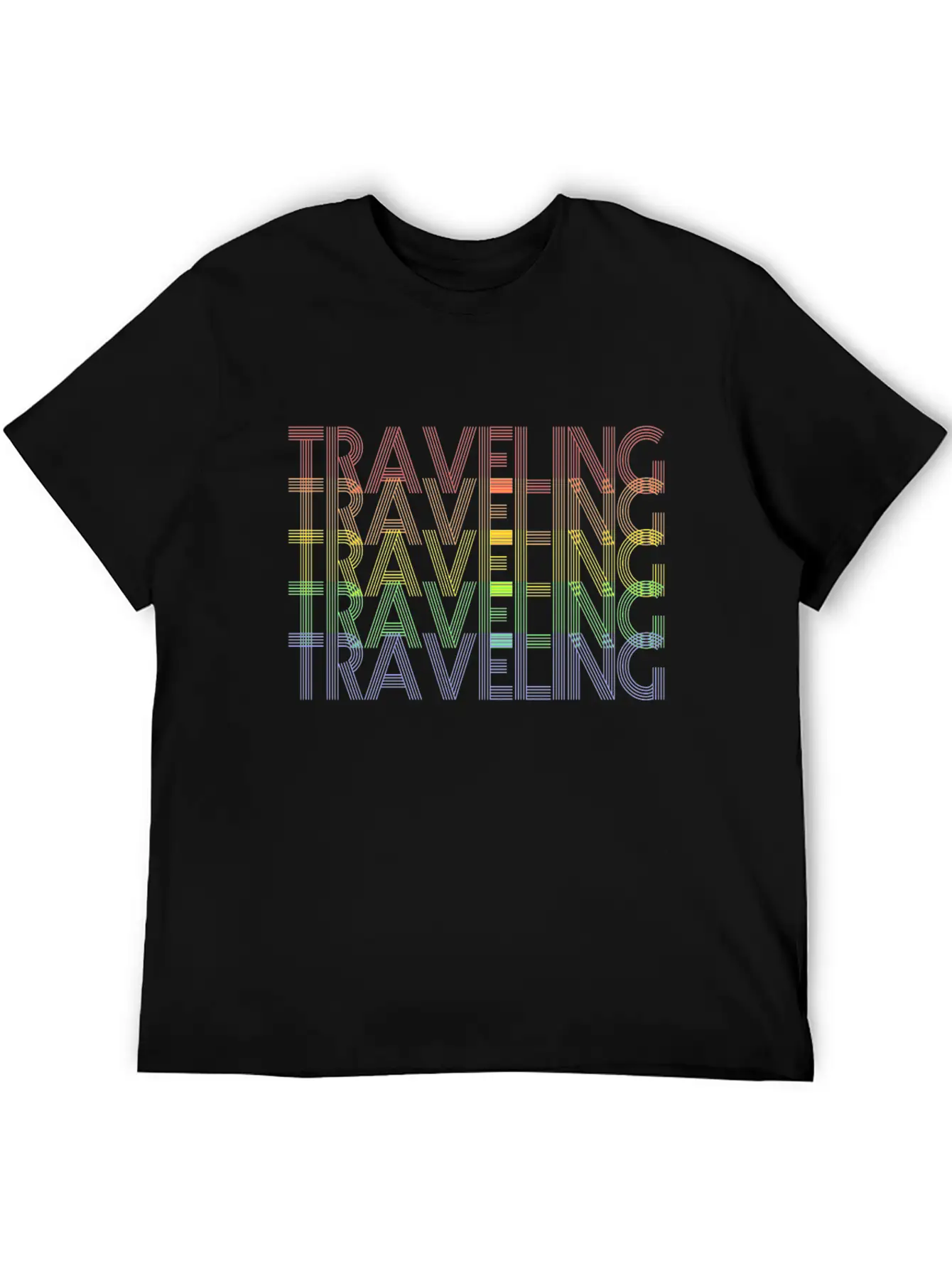Traveling Basic Graphic T-Shirt – Daily Comfort In Soft Cotton