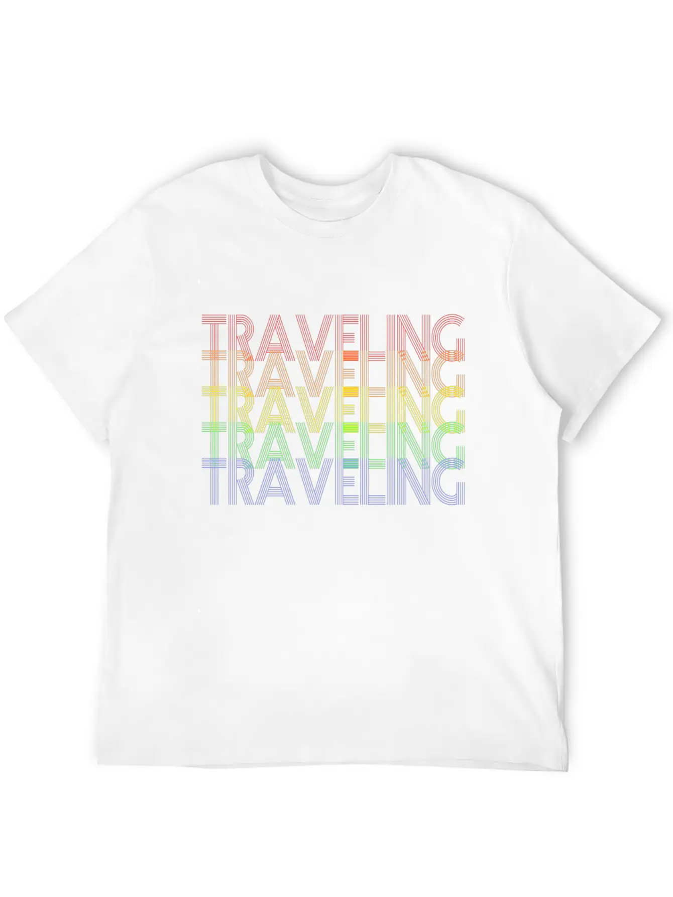 Traveling Basic Graphic T-Shirt – Daily Comfort In Soft Cotton