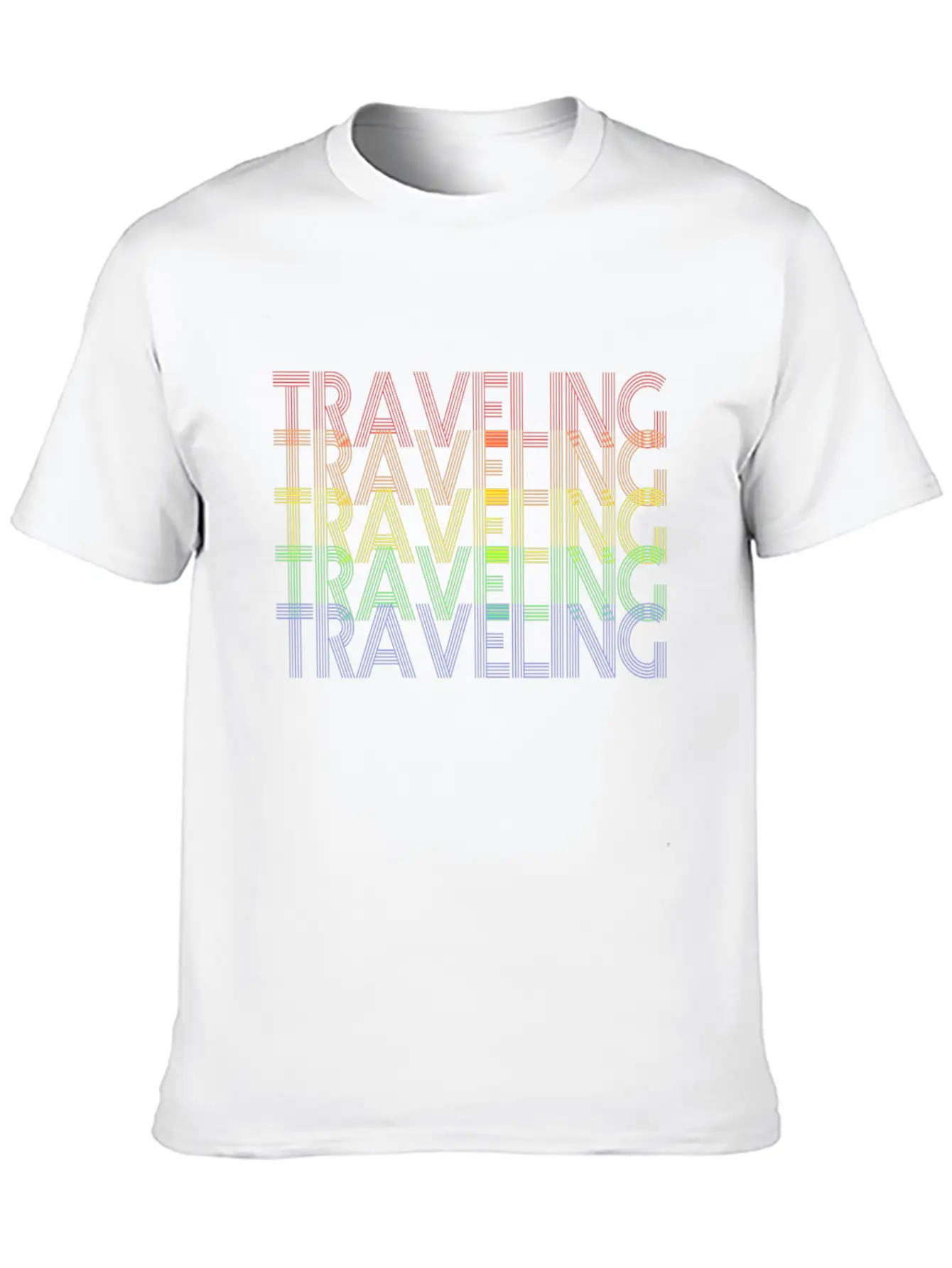 Traveling Basic Graphic T-Shirt – Daily Comfort In Soft Cotton