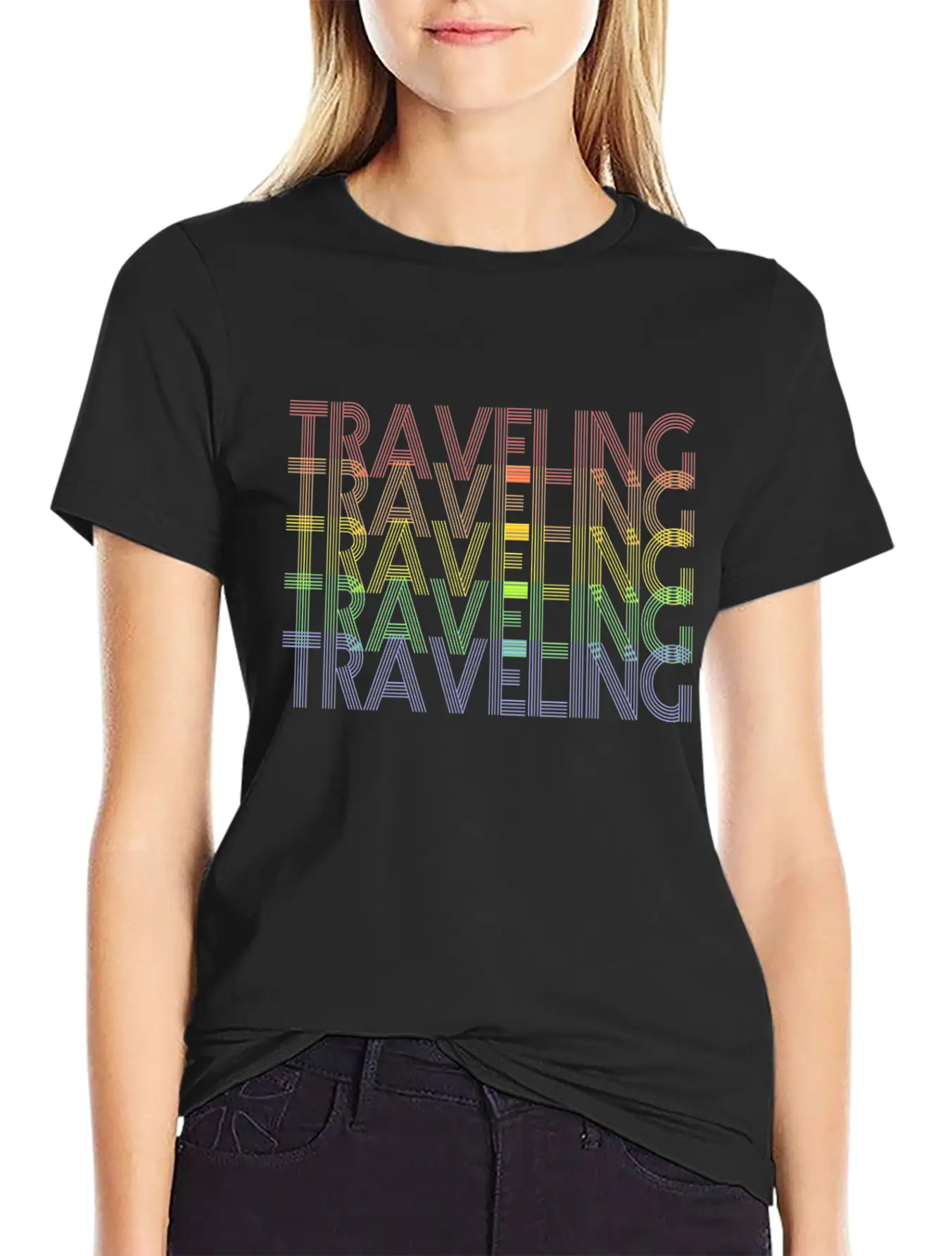 Traveling Basic Graphic T-Shirt – Daily Comfort In Soft Cotton