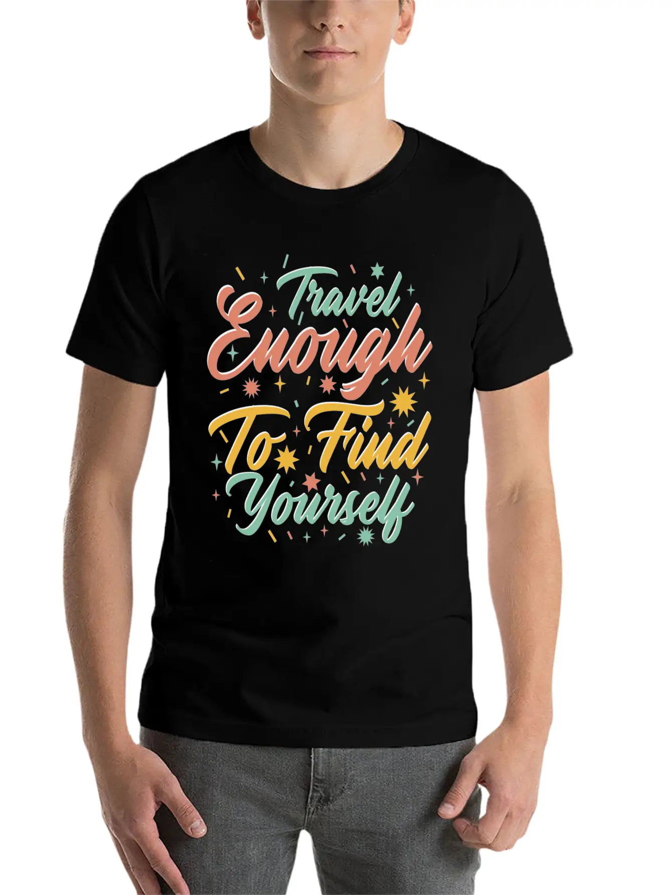 Traveling Motivator Self Care Inspirational Quote Essential Cotton Tee For Daily Outfits – Unisex Style