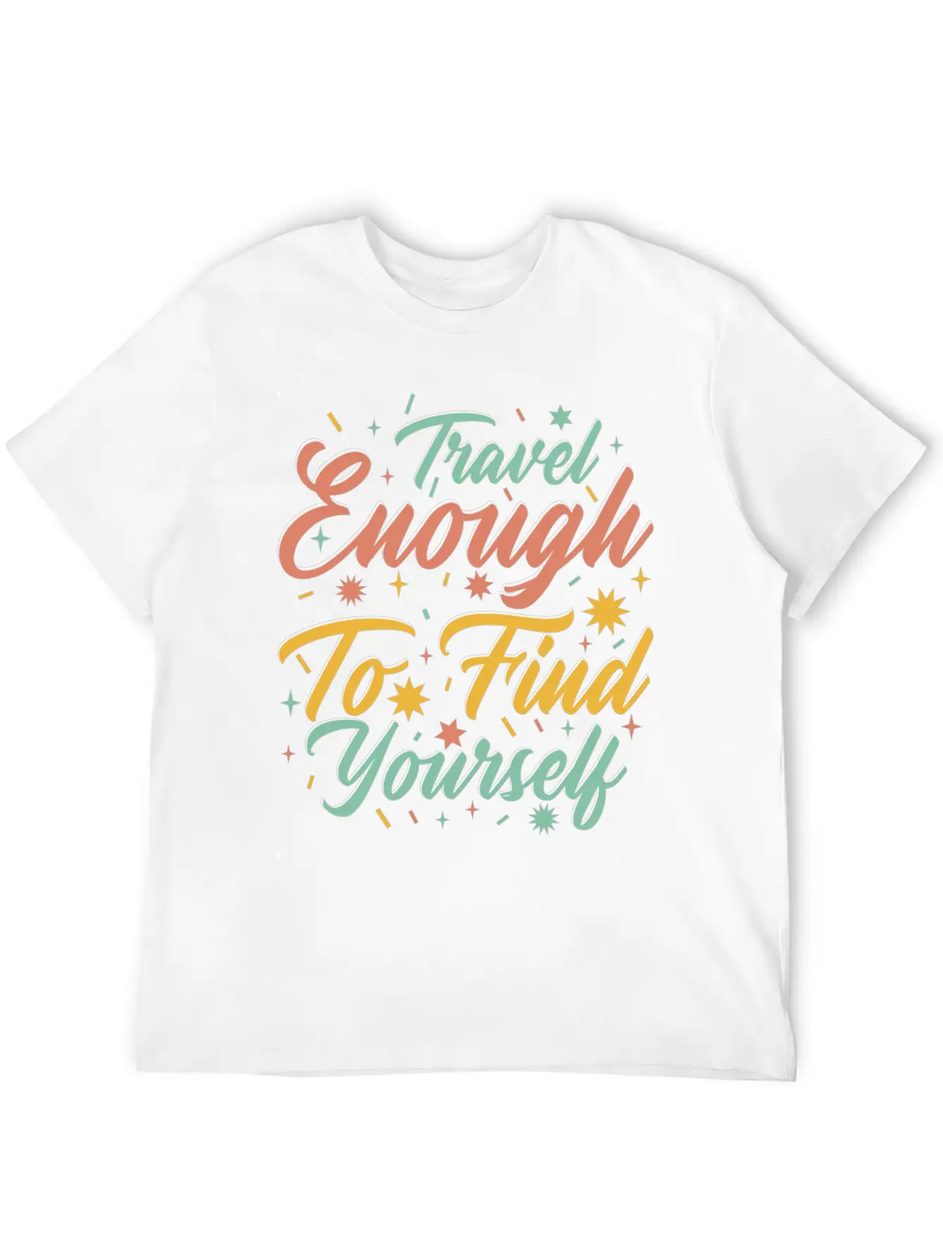 Traveling Motivator Self Care Inspirational Quote Essential Cotton Tee For Daily Outfits – Unisex Style