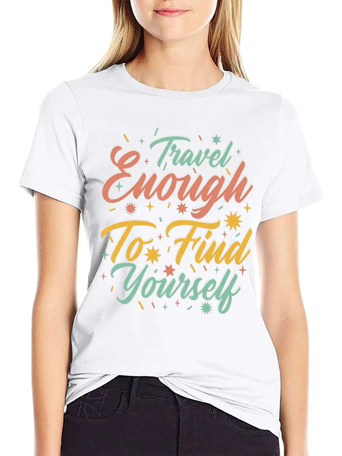 Traveling Motivator Self Care Inspirational Quote Essential Cotton Tee For Daily Outfits – Unisex Style