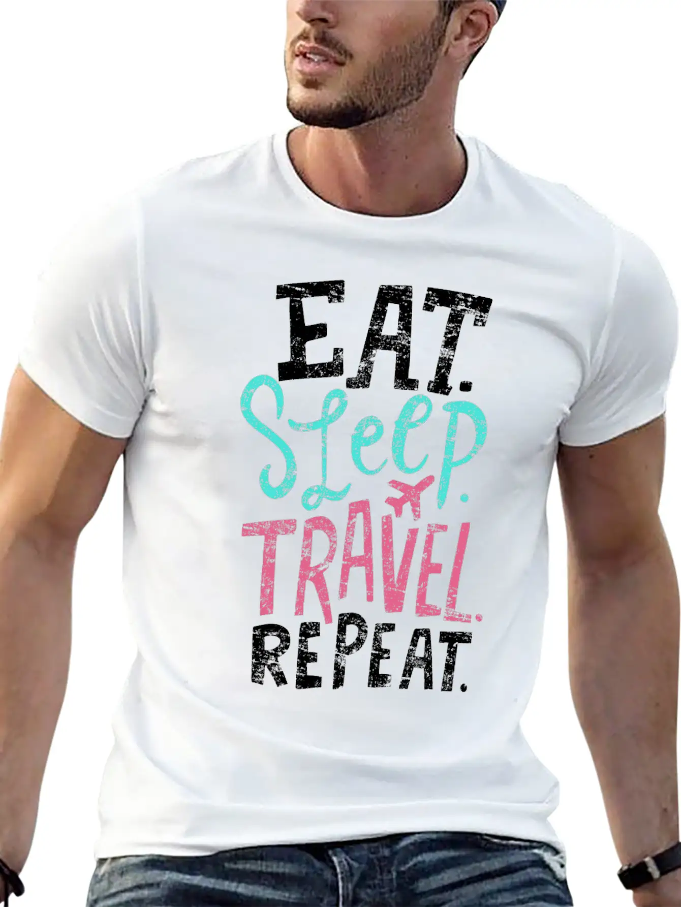 Traveling Relaxed Everyday Tee – Lightweight And Durable Cotton