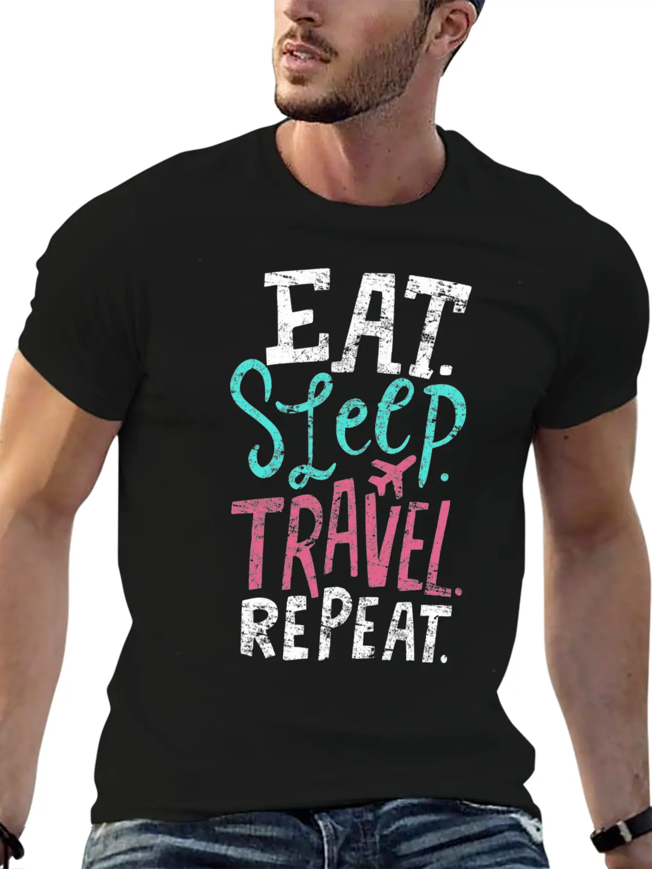 Traveling Relaxed Everyday Tee – Lightweight And Durable Cotton