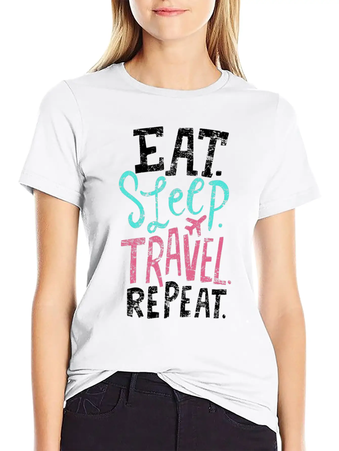 Traveling Relaxed Everyday Tee – Lightweight And Durable Cotton