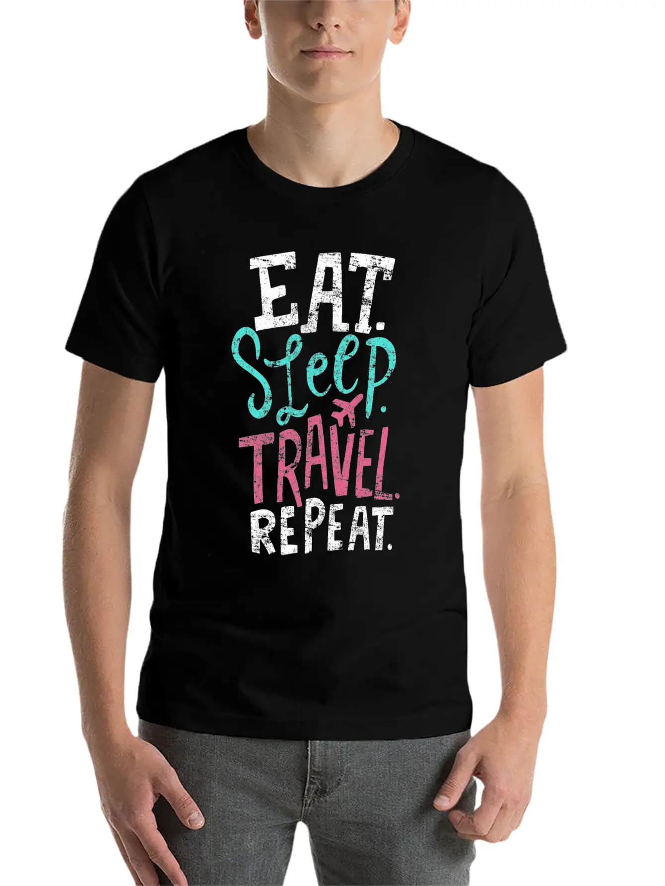 Traveling Relaxed Everyday Tee – Lightweight And Durable Cotton