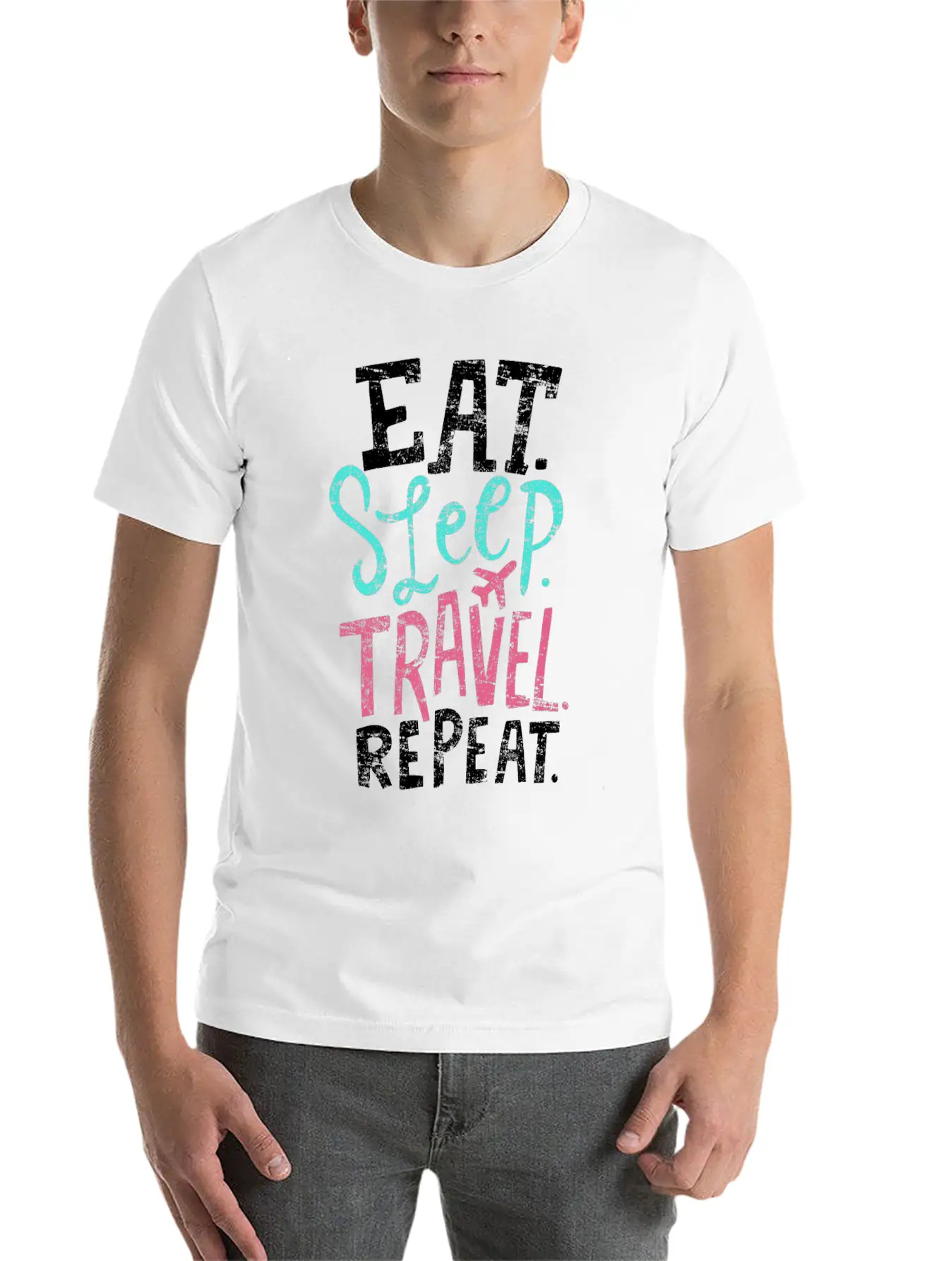 Traveling Relaxed Everyday Tee – Lightweight And Durable Cotton