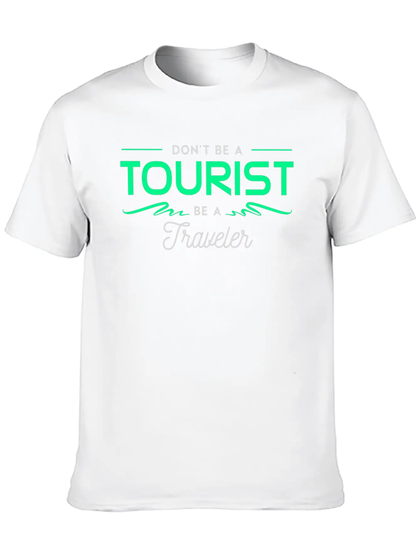 Traveller Travel Love Passion Unisex Casual T-Shirt – Clean Design For Daily Comfort