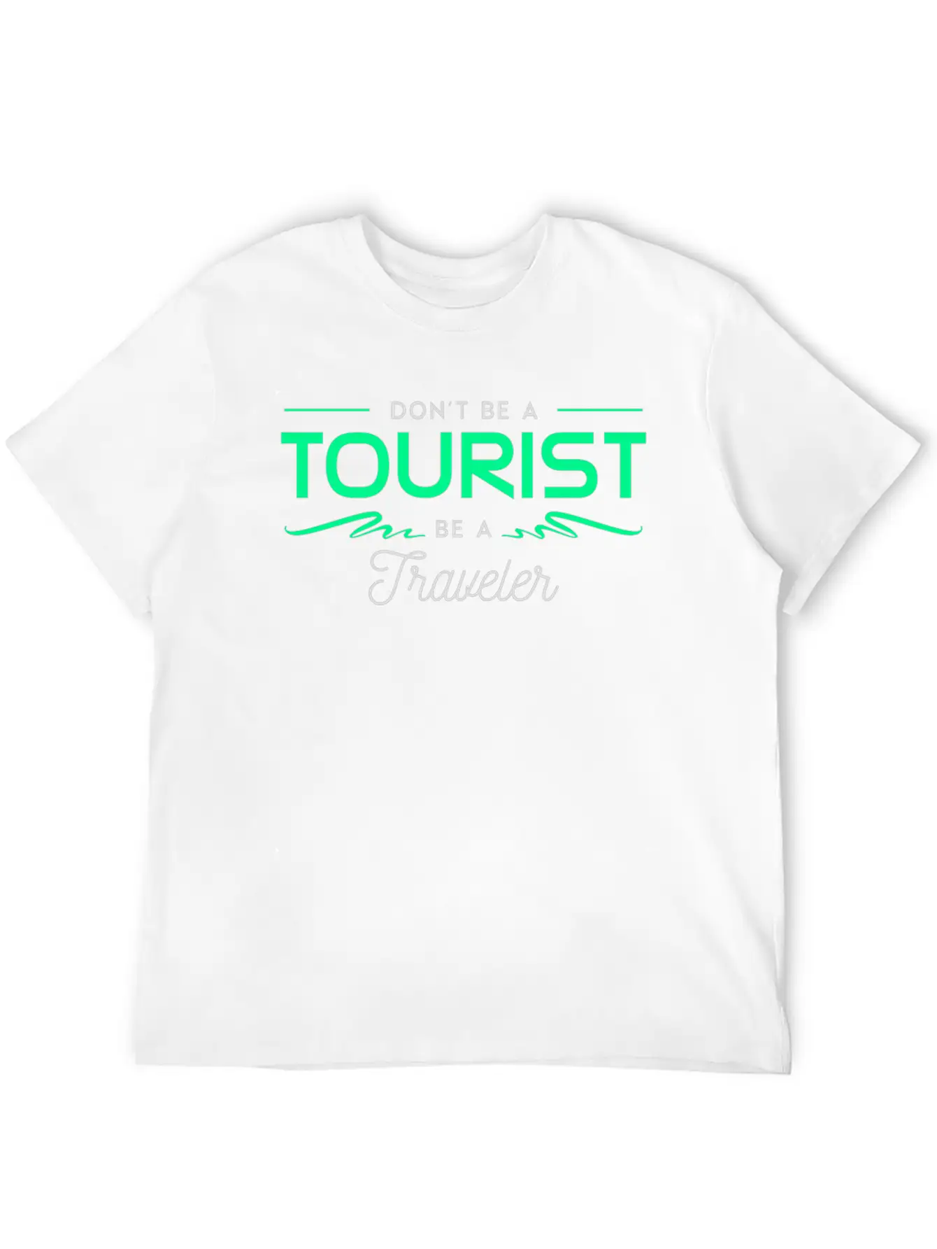 Traveller Travel Love Passion Unisex Casual T-Shirt – Clean Design For Daily Comfort