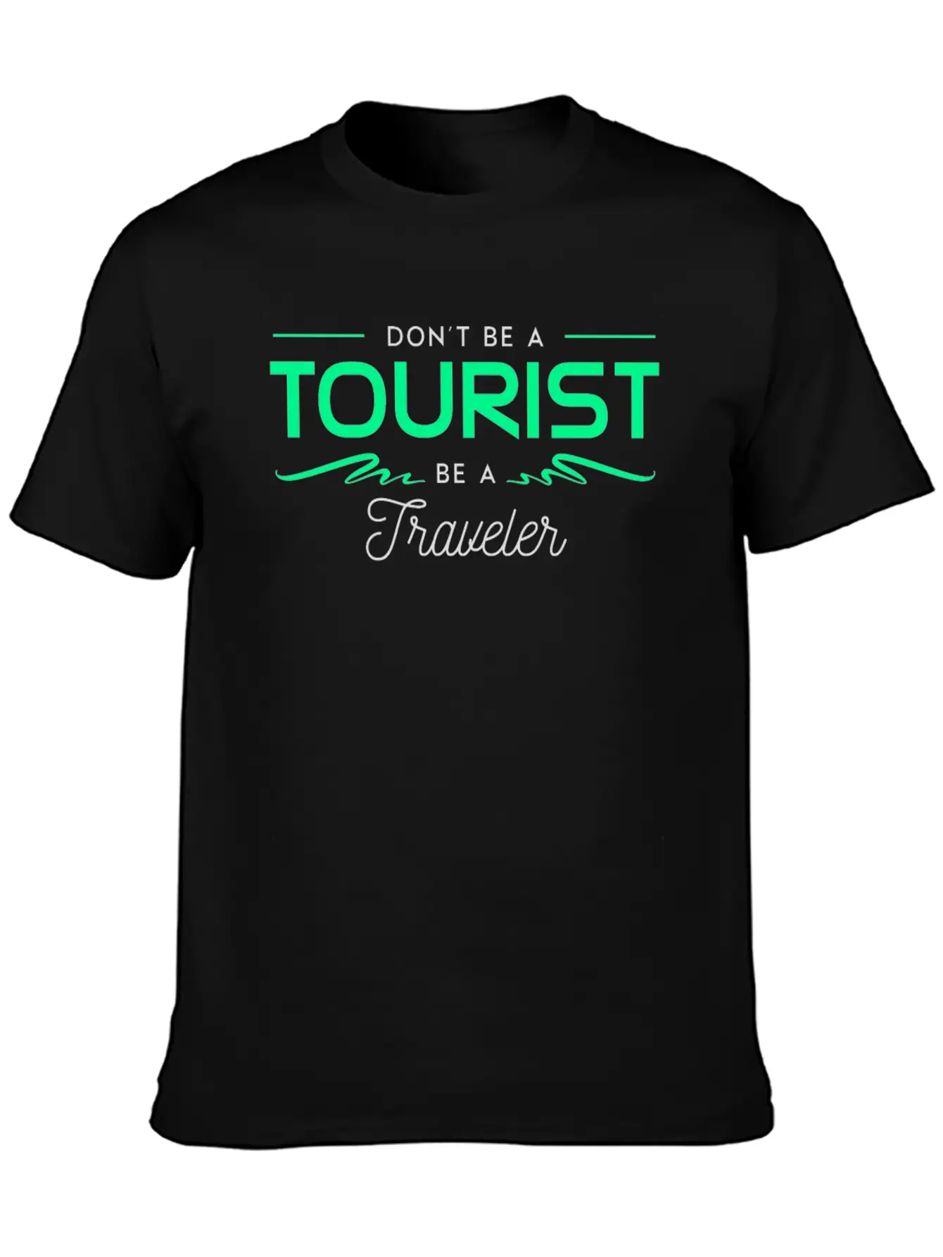 Traveller Travel Love Passion Unisex Casual T-Shirt – Clean Design For Daily Comfort