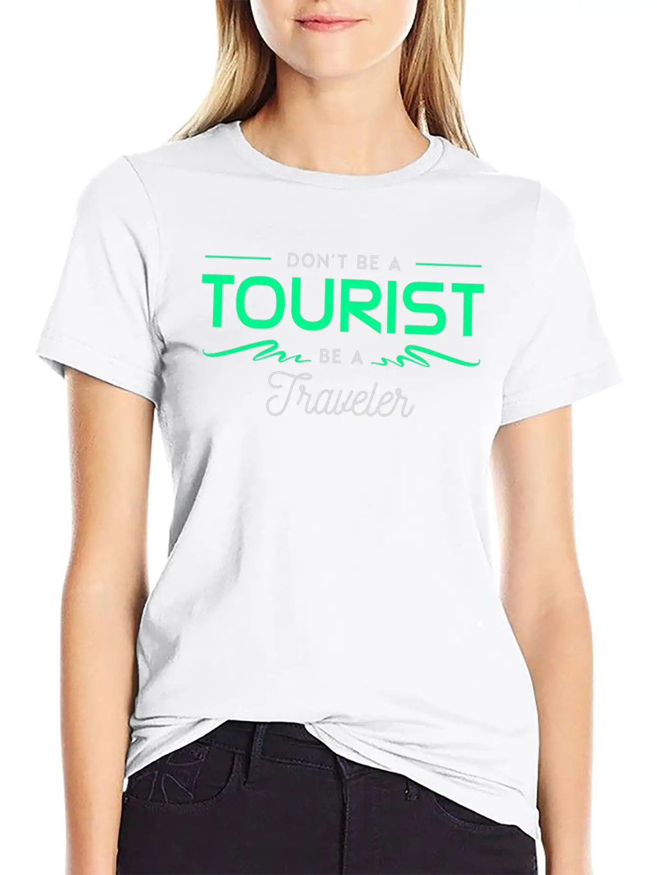 Traveller Travel Love Passion Unisex Casual T-Shirt – Clean Design For Daily Comfort