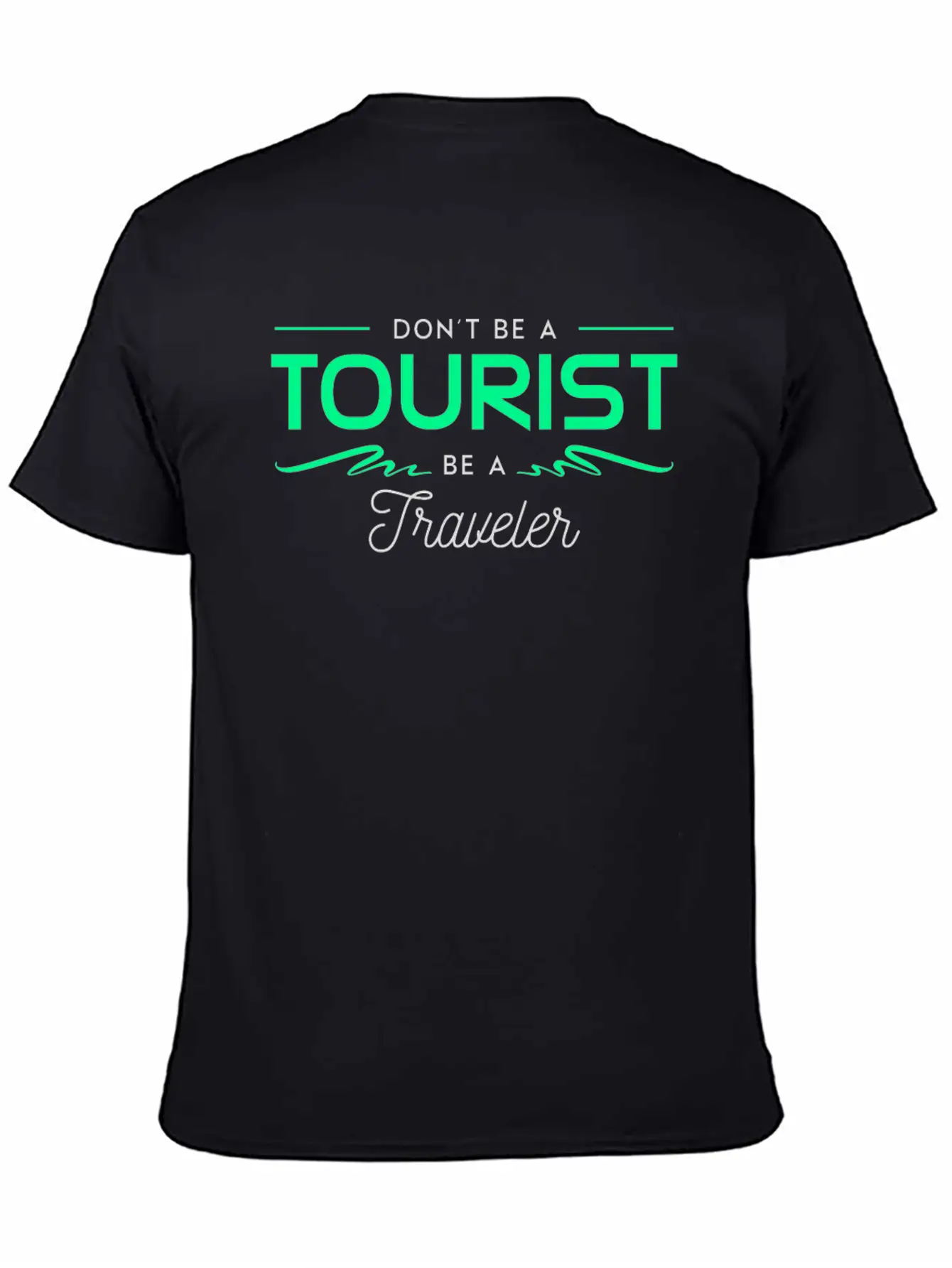 Traveller Travel Love Passion Unisex Casual T-Shirt – Clean Design For Daily Comfort