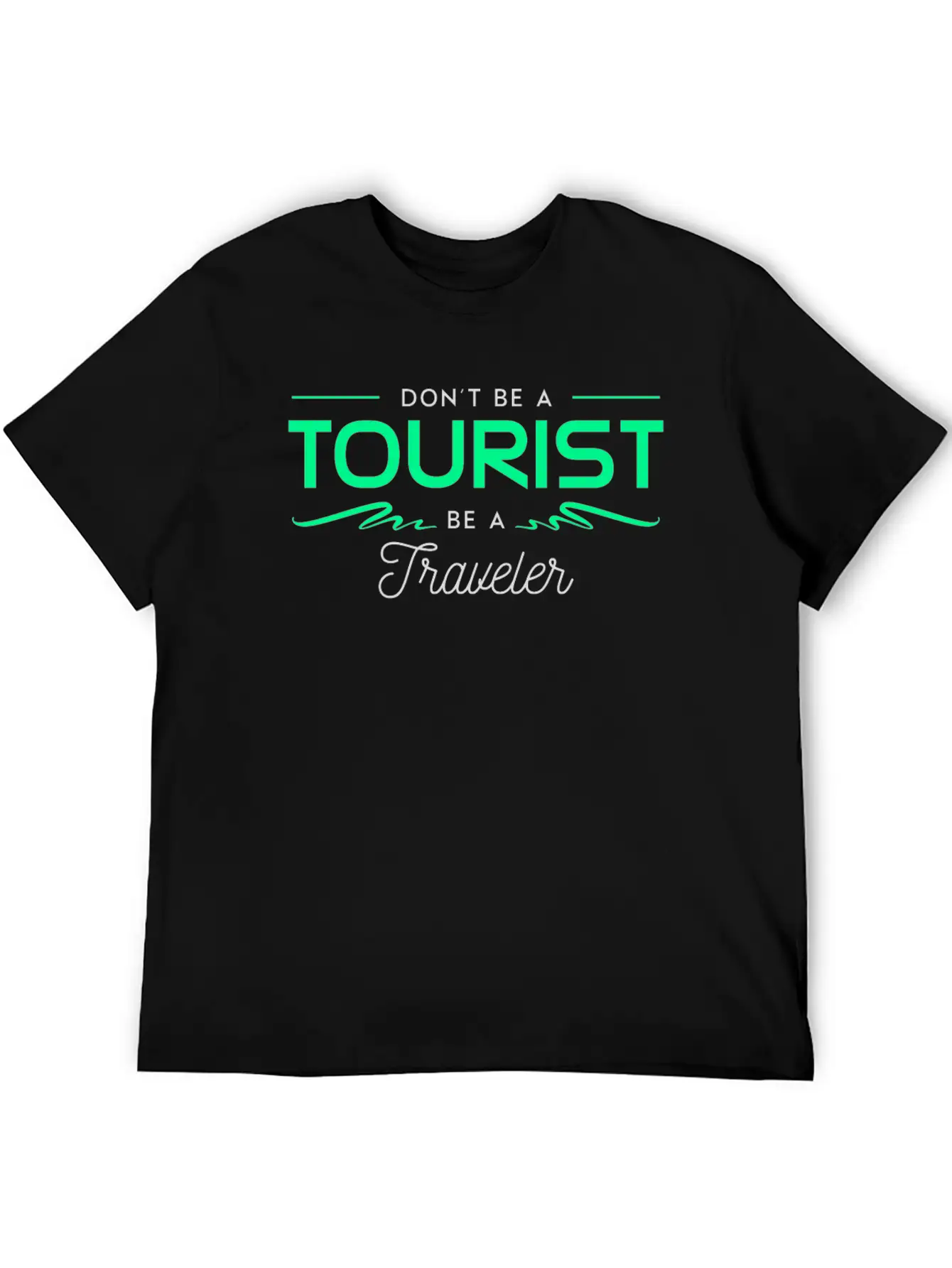 Traveller Travel Love Passion Unisex Casual T-Shirt – Clean Design For Daily Comfort