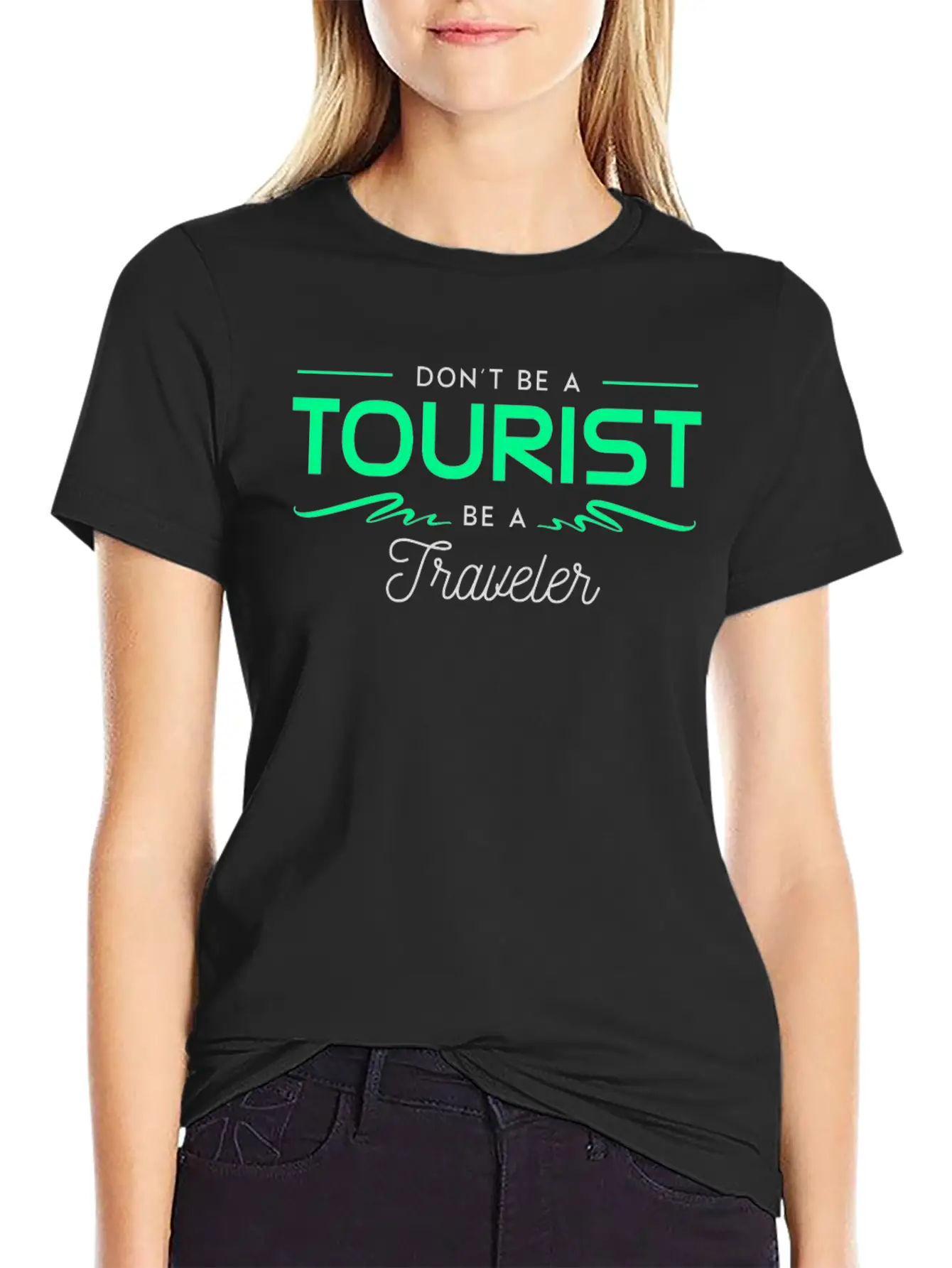 Traveller Travel Love Passion Unisex Casual T-Shirt – Clean Design For Daily Comfort