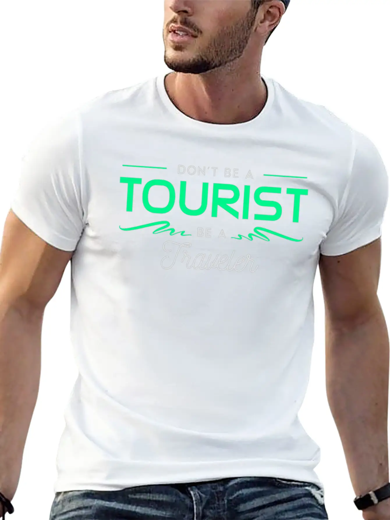 Traveller Travel Love Passion Unisex Casual T-Shirt – Clean Design For Daily Comfort