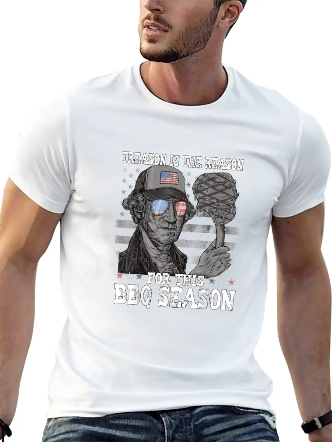Treason Is The Reason For The Season 4th Of July Unisex Casual T-Shirt – Clean Design For Daily Comfort