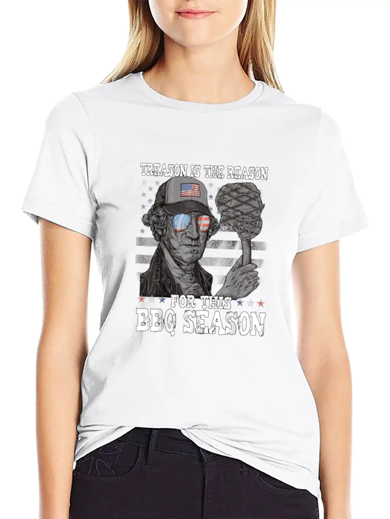 Treason Is The Reason For The Season 4th Of July Unisex Casual T-Shirt – Clean Design For Daily Comfort