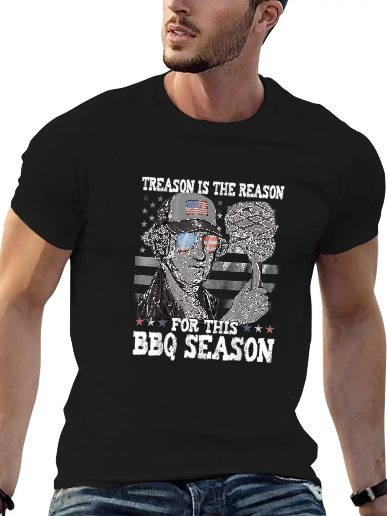 Treason Is The Reason For The Season 4th Of July Unisex Casual T-Shirt – Clean Design For Daily Comfort