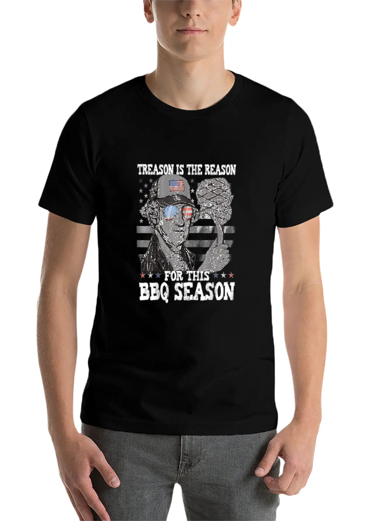 Treason Is The Reason For The Season 4th Of July Unisex Casual T-Shirt – Clean Design For Daily Comfort