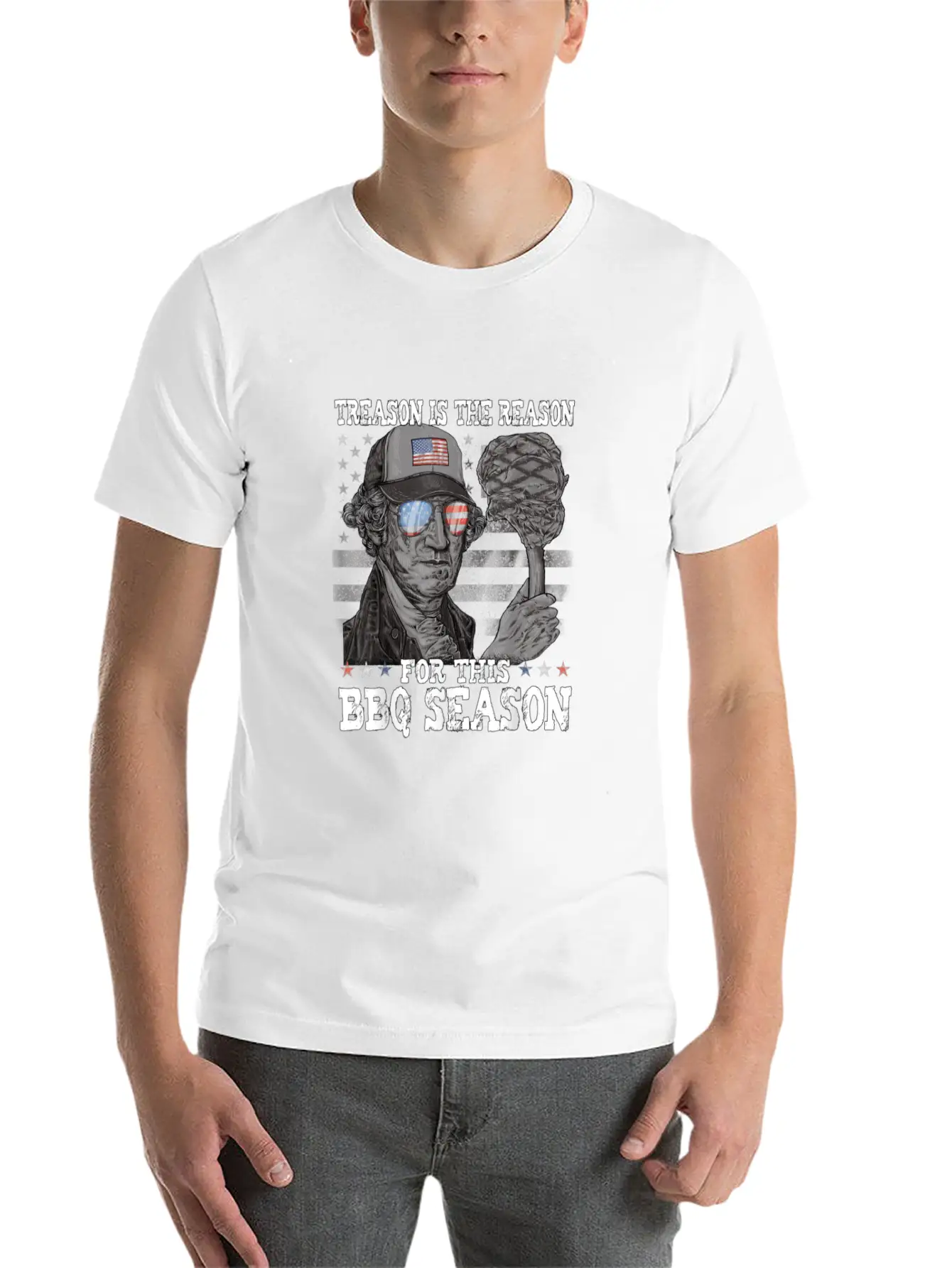 Treason Is The Reason For The Season 4th Of July Unisex Casual T-Shirt – Clean Design For Daily Comfort