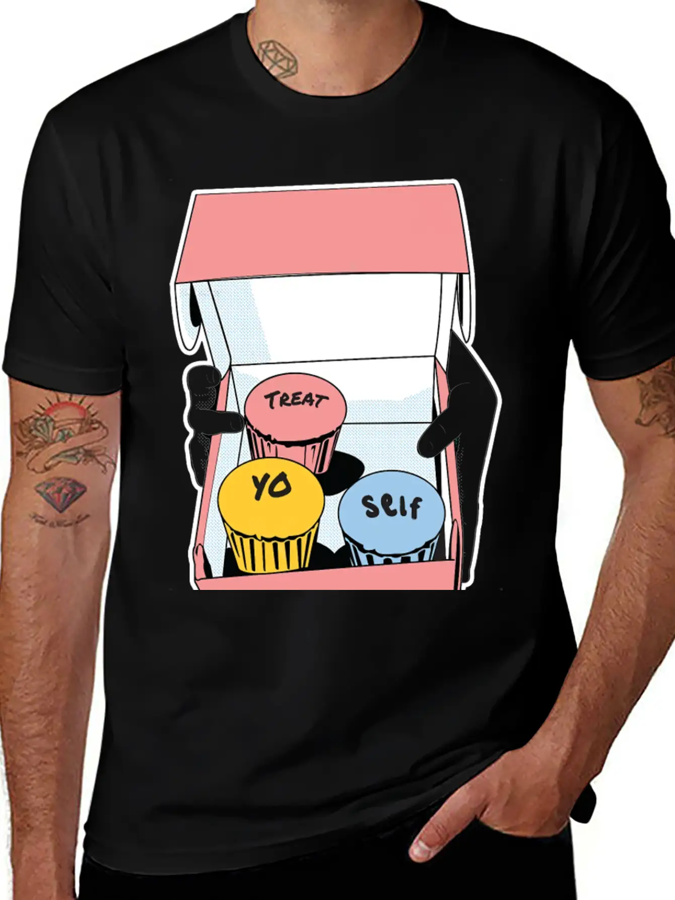 Treat Yo Self Modern Fit Casual T-Shirt – Clean And Versatile Design