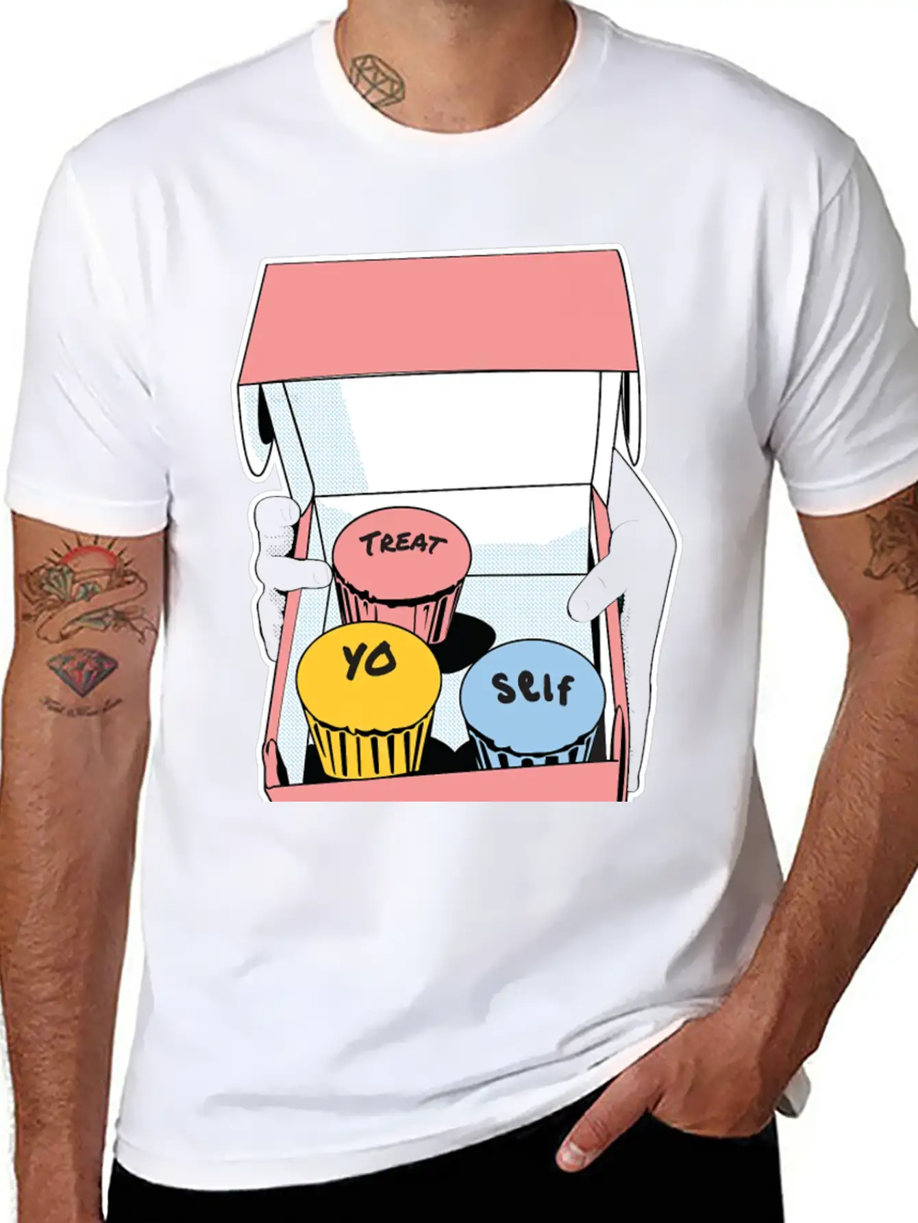 Treat Yo Self Modern Fit Casual T-Shirt – Clean And Versatile Design