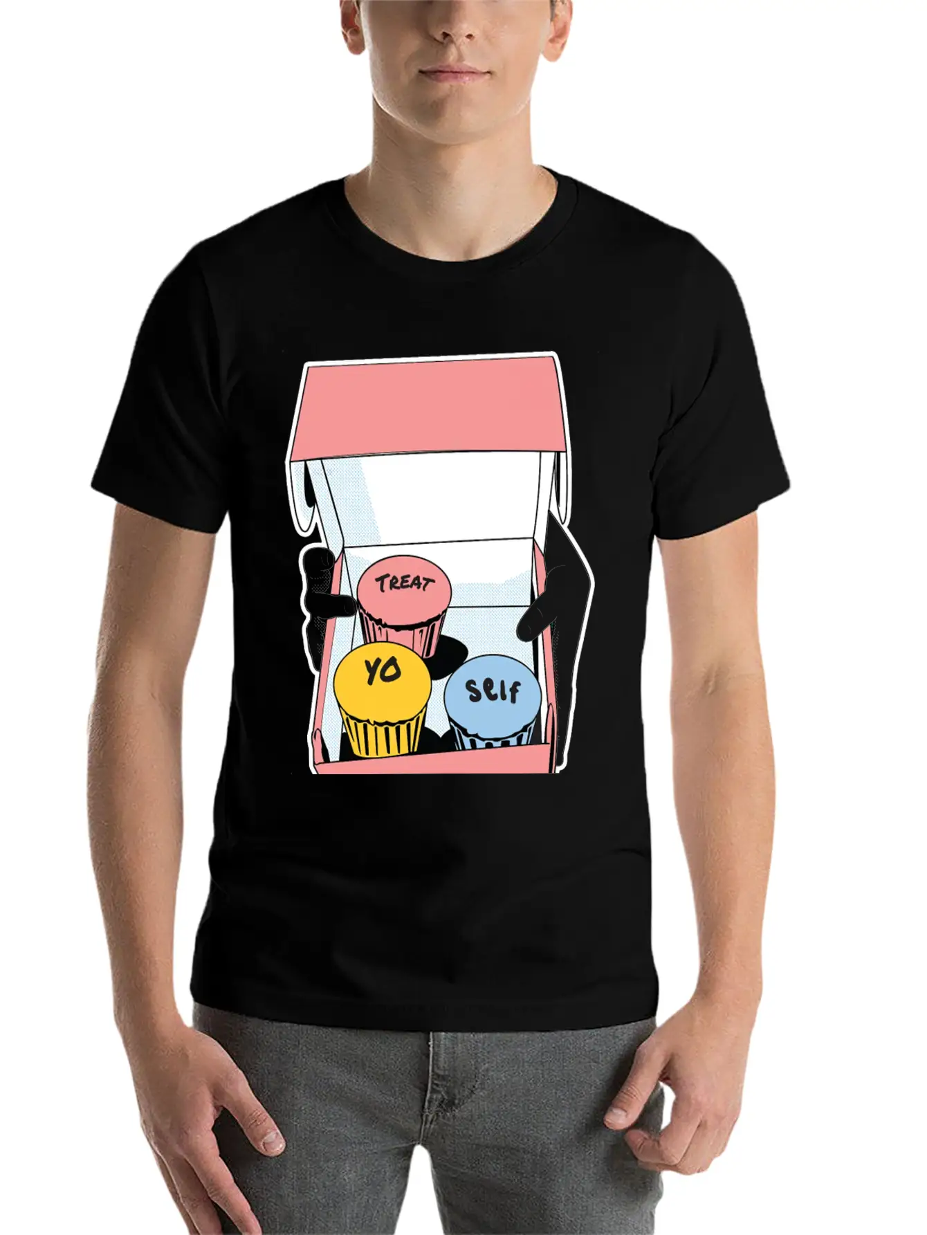 Treat Yo Self Modern Fit Casual T-Shirt – Clean And Versatile Design
