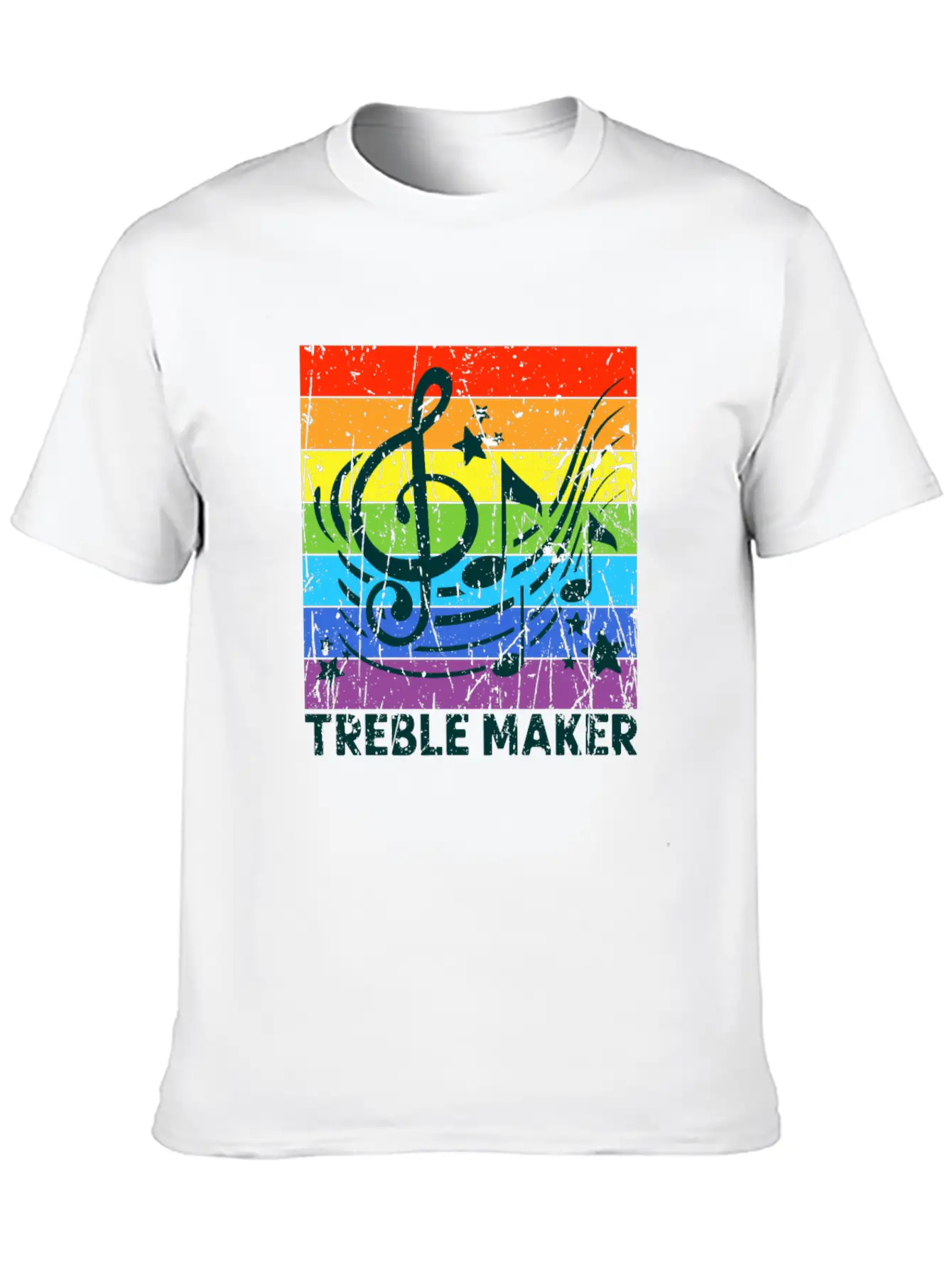 Treble Maker - Treble Unisex Casual T-Shirt – Clean Design For Daily Comfort