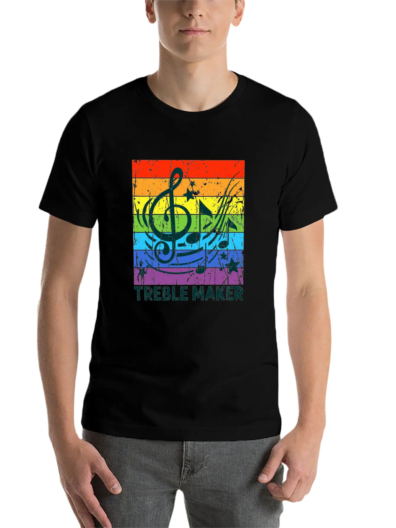 Treble Maker - Treble Unisex Casual T-Shirt – Clean Design For Daily Comfort