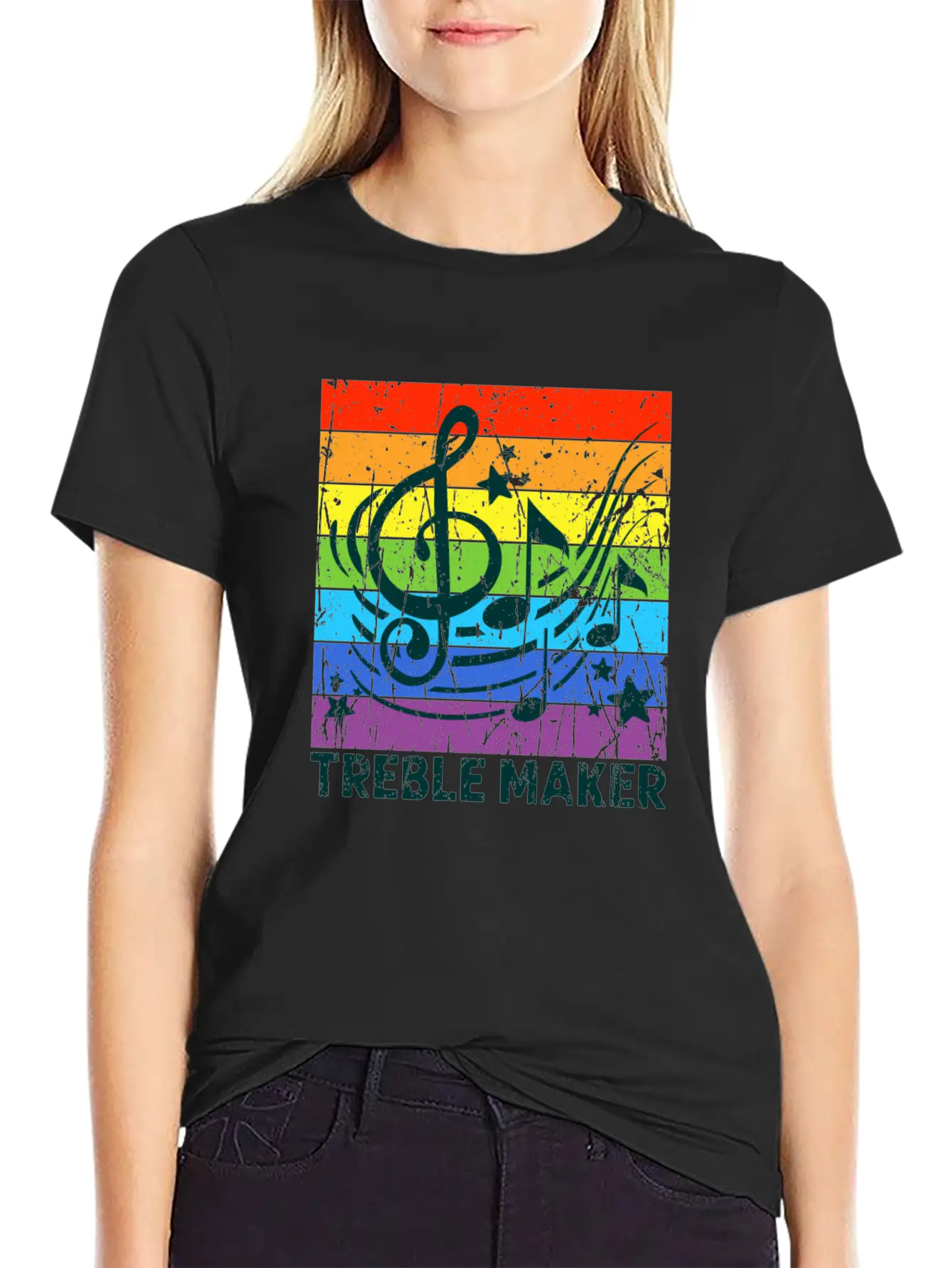 Treble Maker - Treble Unisex Casual T-Shirt – Clean Design For Daily Comfort