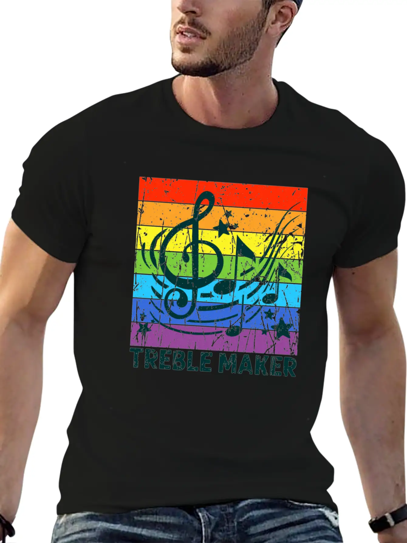 Treble Maker - Treble Unisex Casual T-Shirt – Clean Design For Daily Comfort