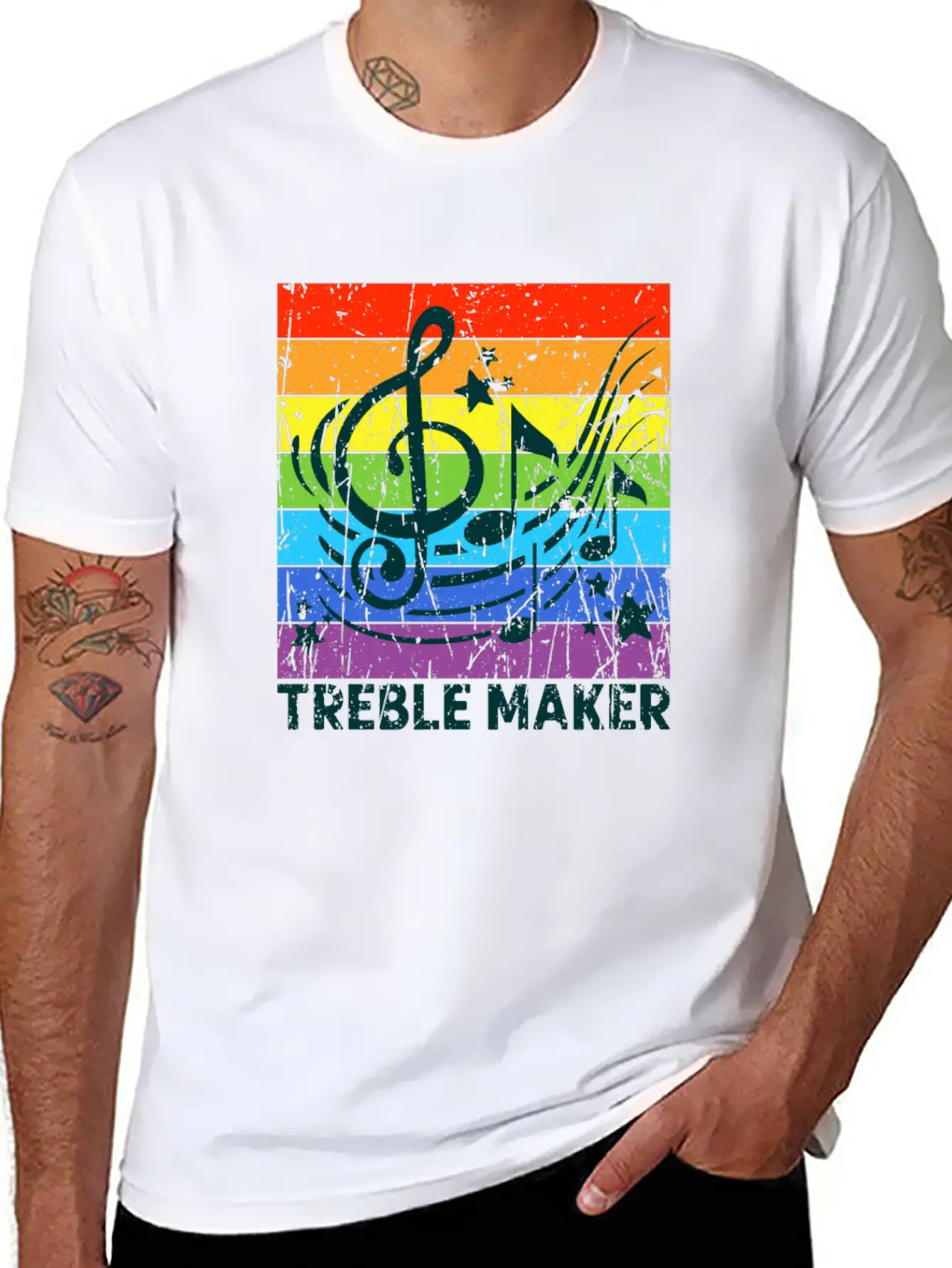 Treble Maker - Treble Unisex Casual T-Shirt – Clean Design For Daily Comfort
