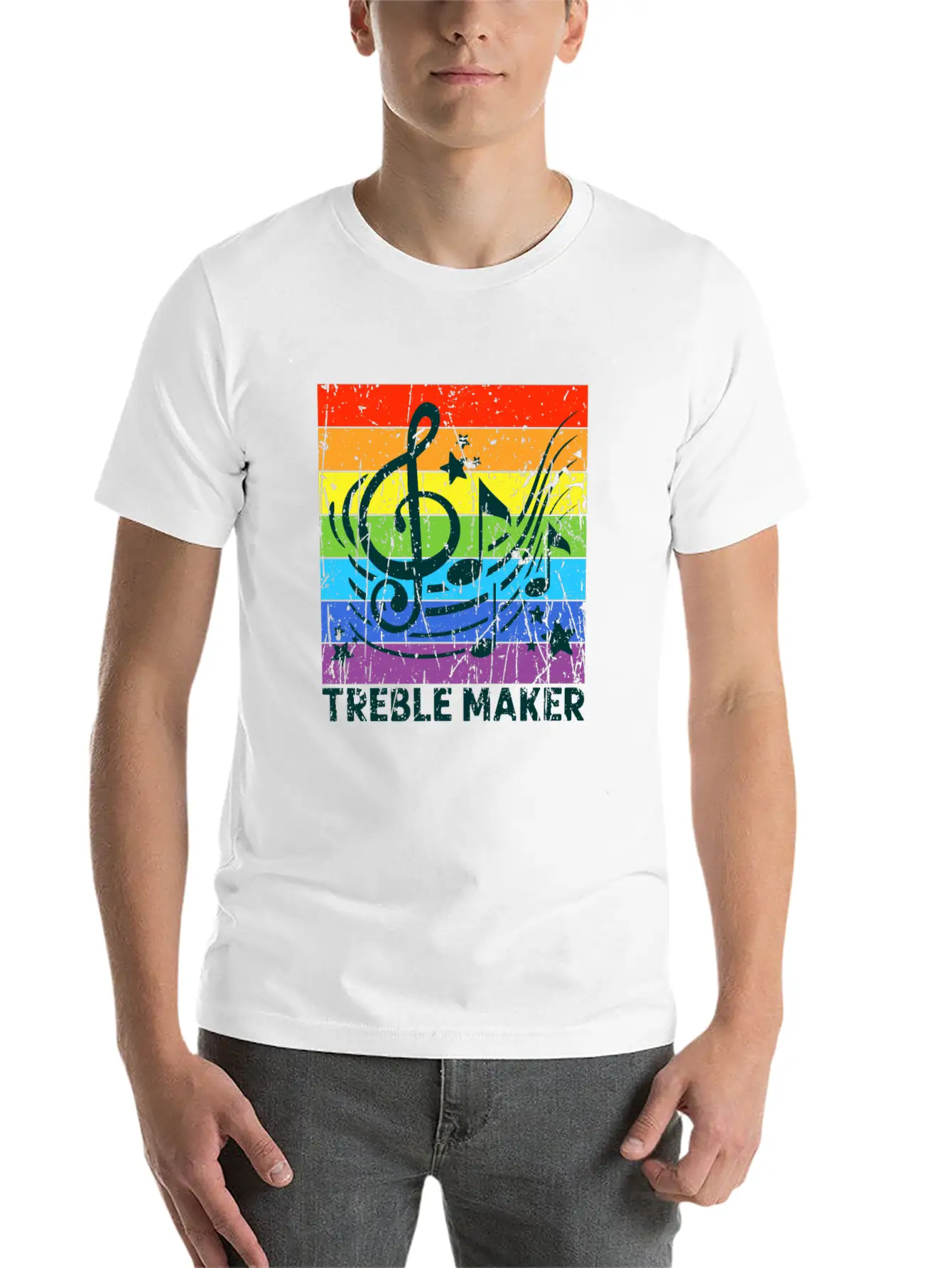 Treble Maker - Treble Unisex Casual T-Shirt – Clean Design For Daily Comfort