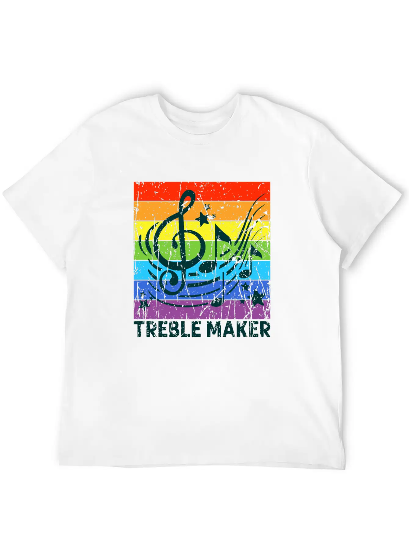 Treble Maker - Treble Unisex Casual T-Shirt – Clean Design For Daily Comfort