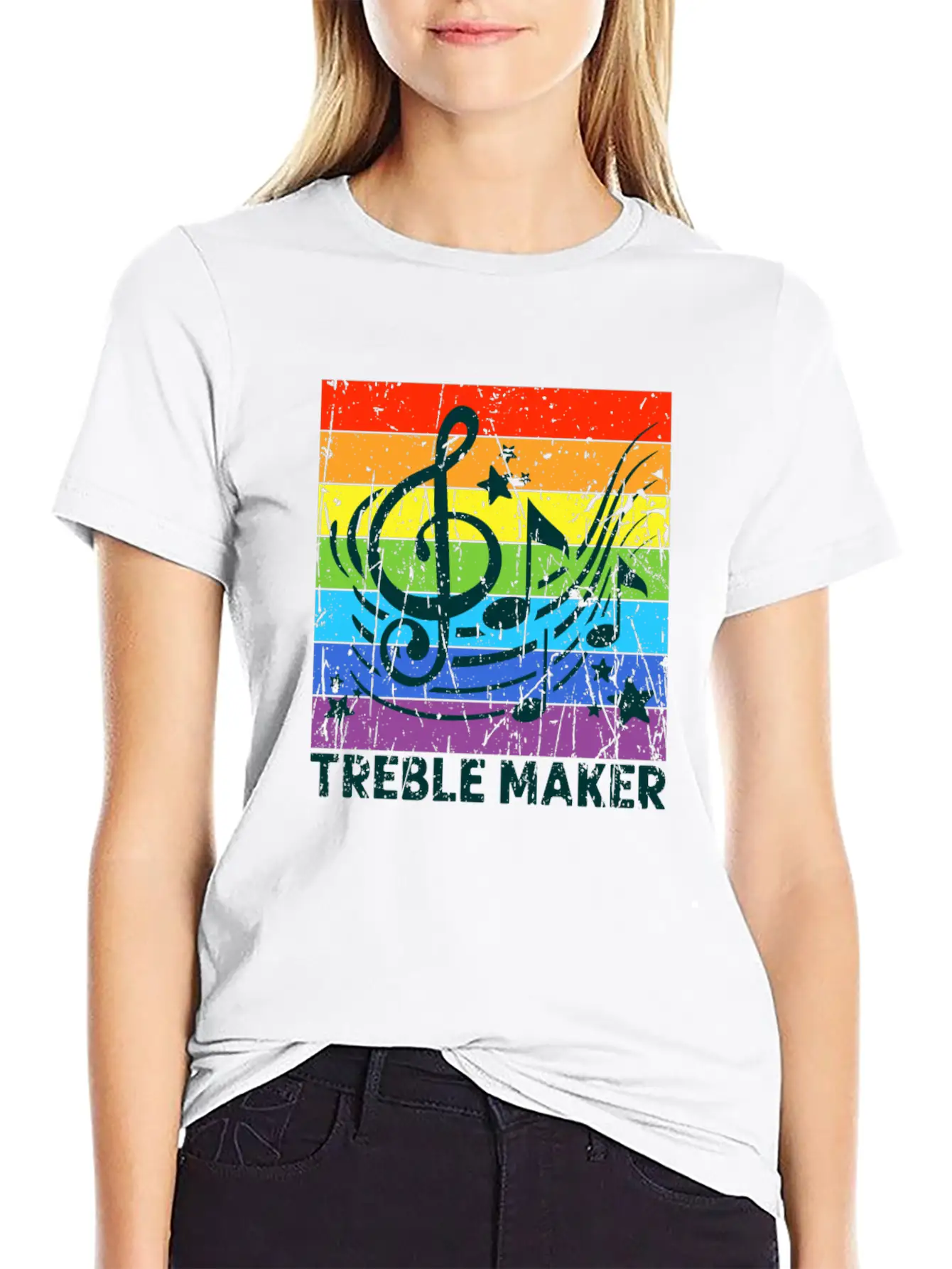 Treble Maker - Treble Unisex Casual T-Shirt – Clean Design For Daily Comfort