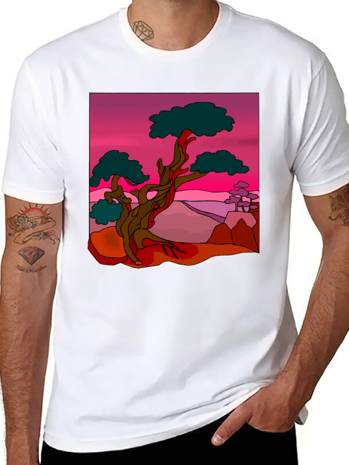 Tree 12 Unisex Casual T-Shirt – Clean Design For Daily Comfort