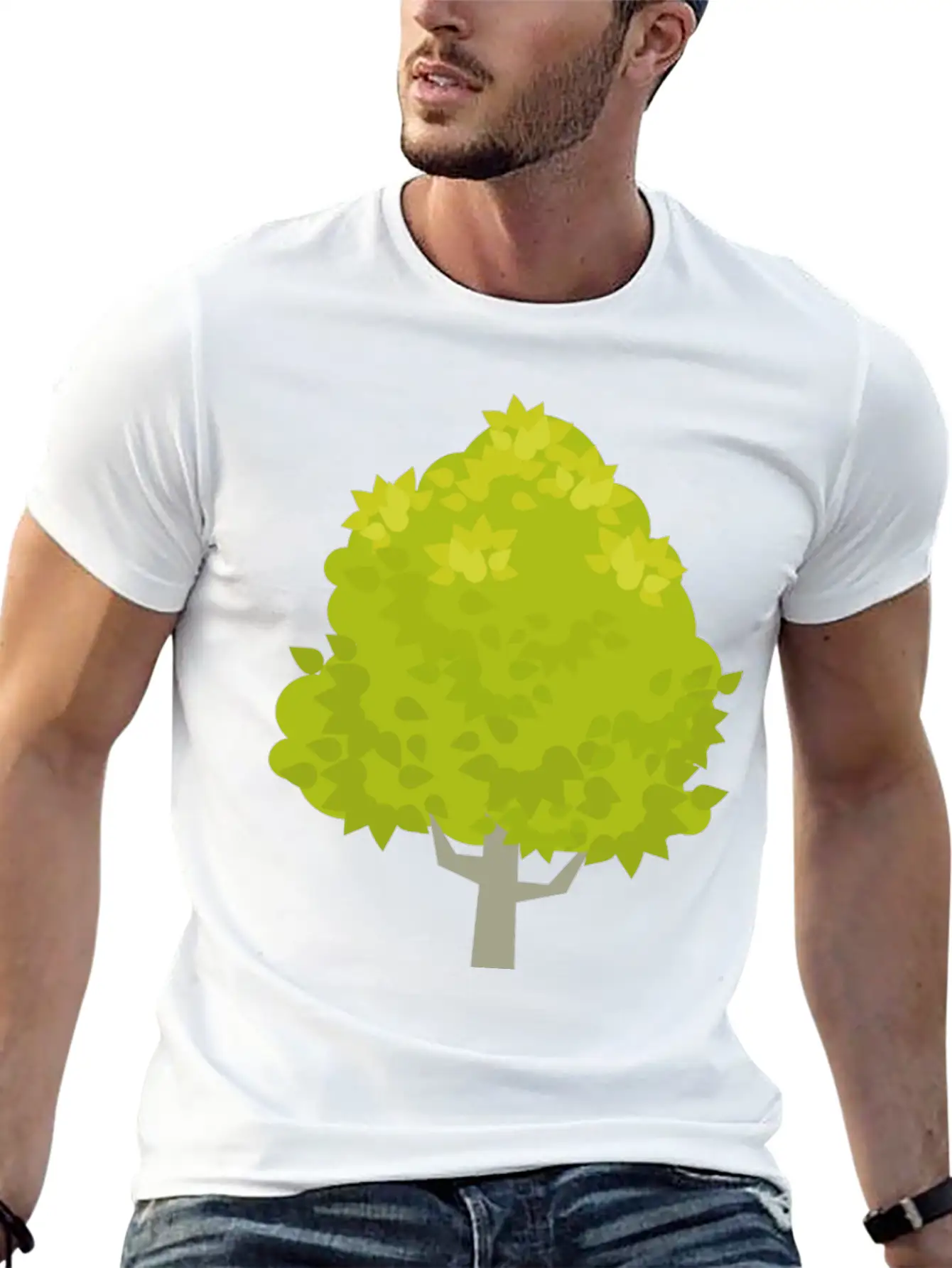 Tree 3 Unisex Casual T-Shirt – Clean Design For Daily Comfort