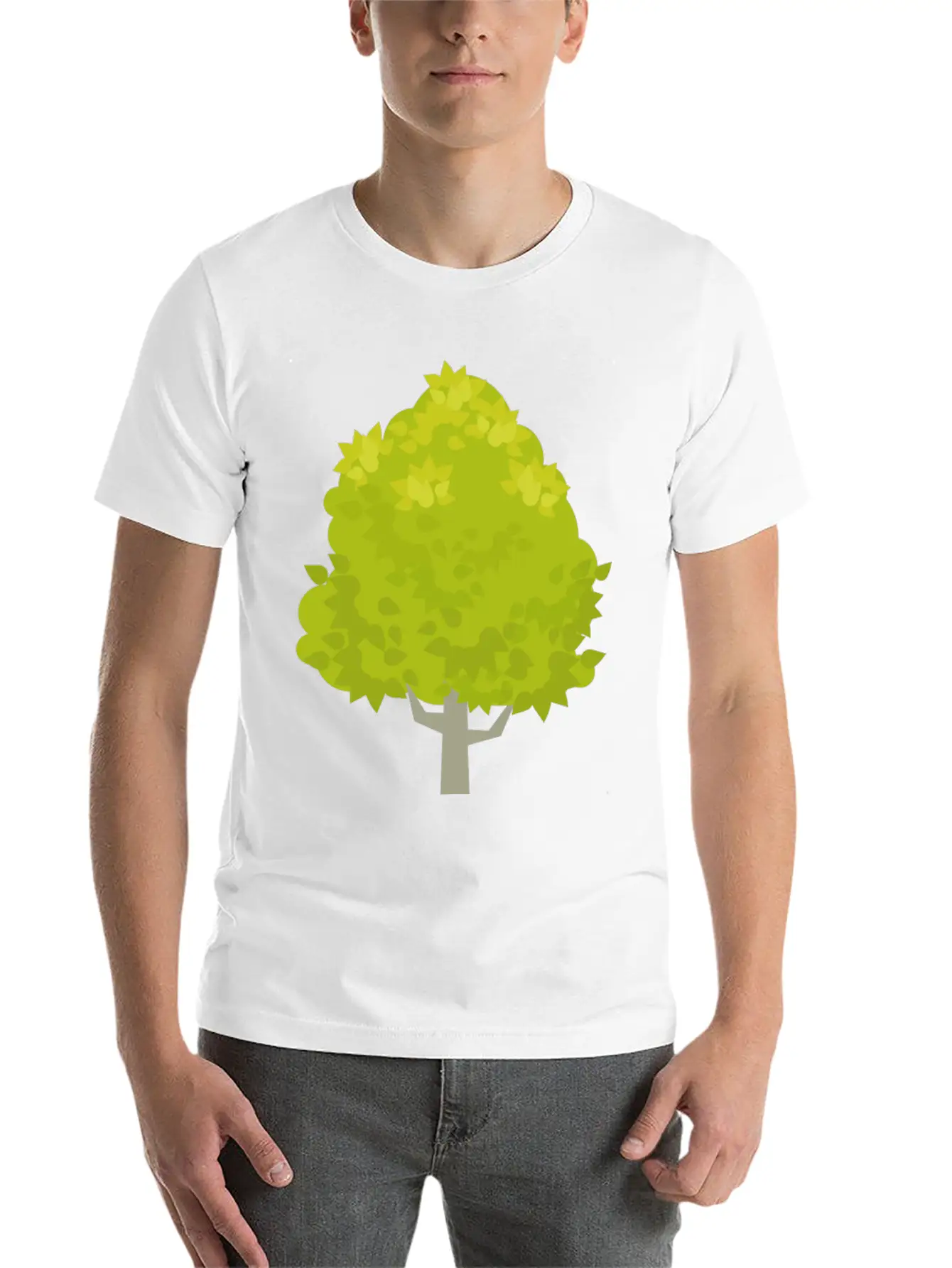 Tree 3 Unisex Casual T-Shirt – Clean Design For Daily Comfort