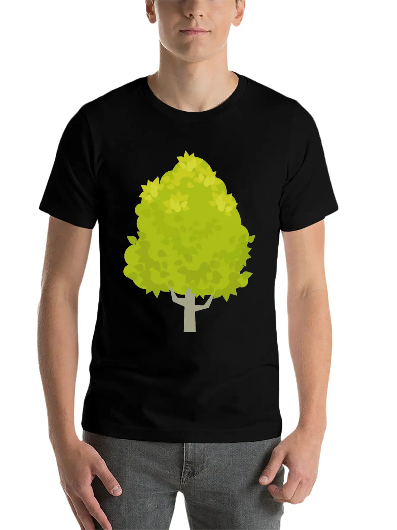 Tree 3 Unisex Casual T-Shirt – Clean Design For Daily Comfort