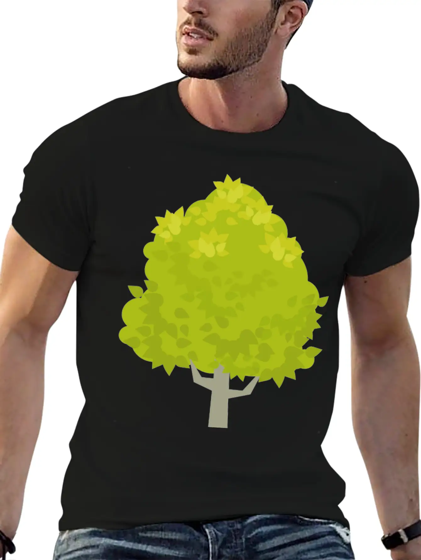Tree 3 Unisex Casual T-Shirt – Clean Design For Daily Comfort