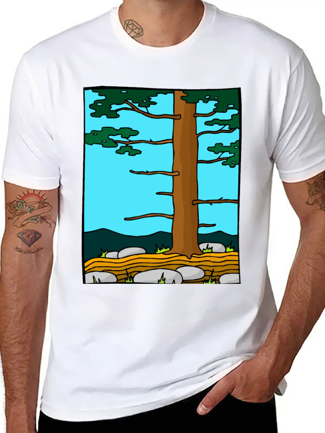 Tree 54 Modern Fit Casual T-Shirt – Clean And Versatile Design
