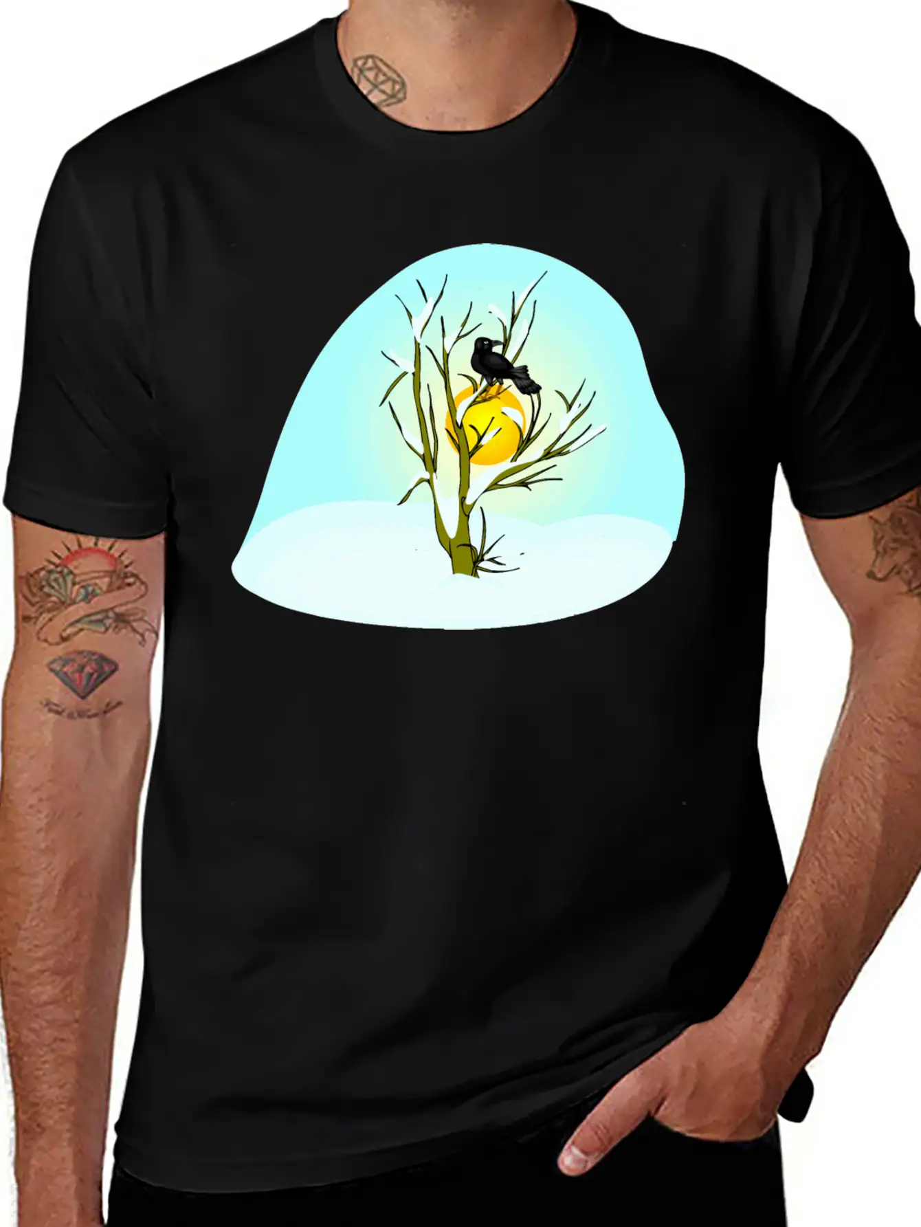 Tree 60 Stylish Everyday T-Shirt – Unisex Basic Cotton Tee