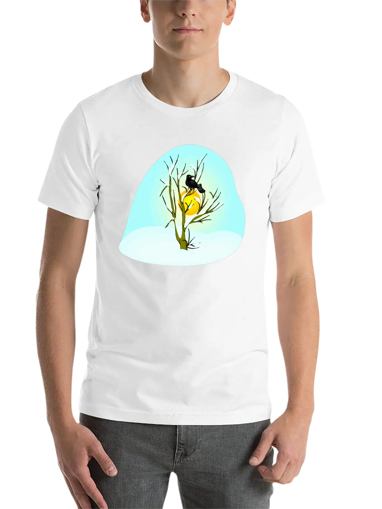 Tree 60 Stylish Everyday T-Shirt – Unisex Basic Cotton Tee