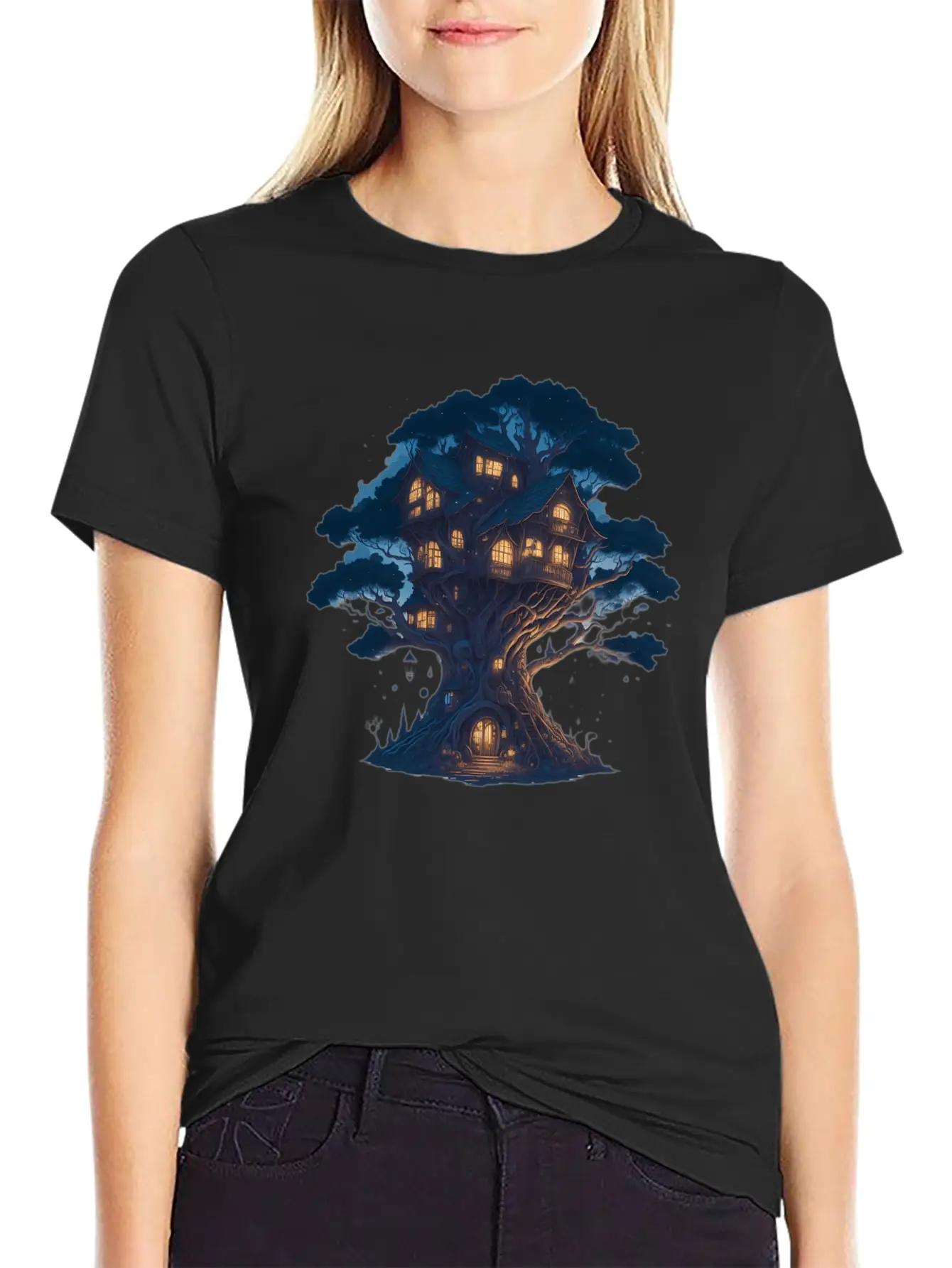 Tree House. Basic Graphic T-Shirt – Daily Comfort In Soft Cotton